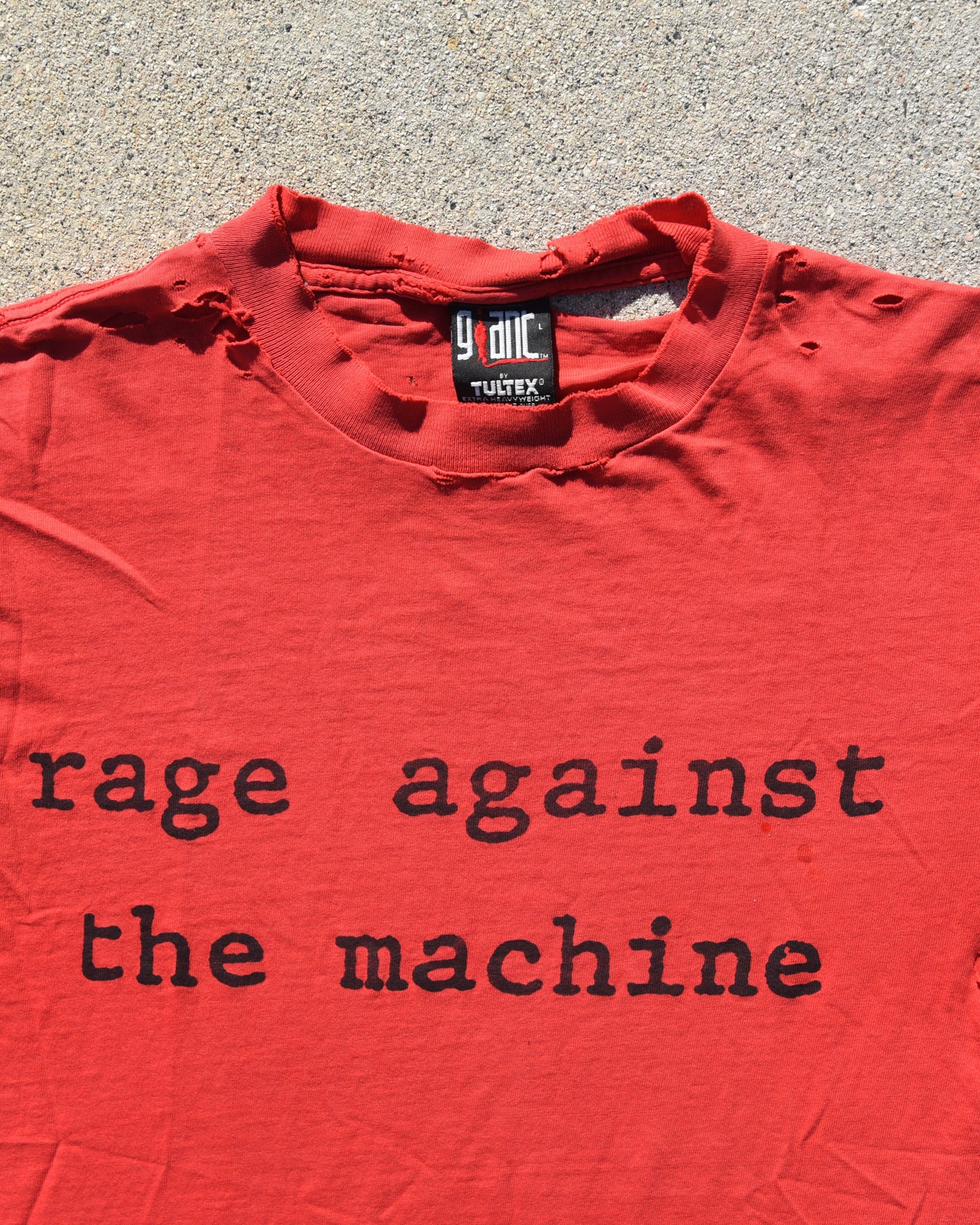 1996 Rage Against the Machine Molotov Cocktail Tshirt