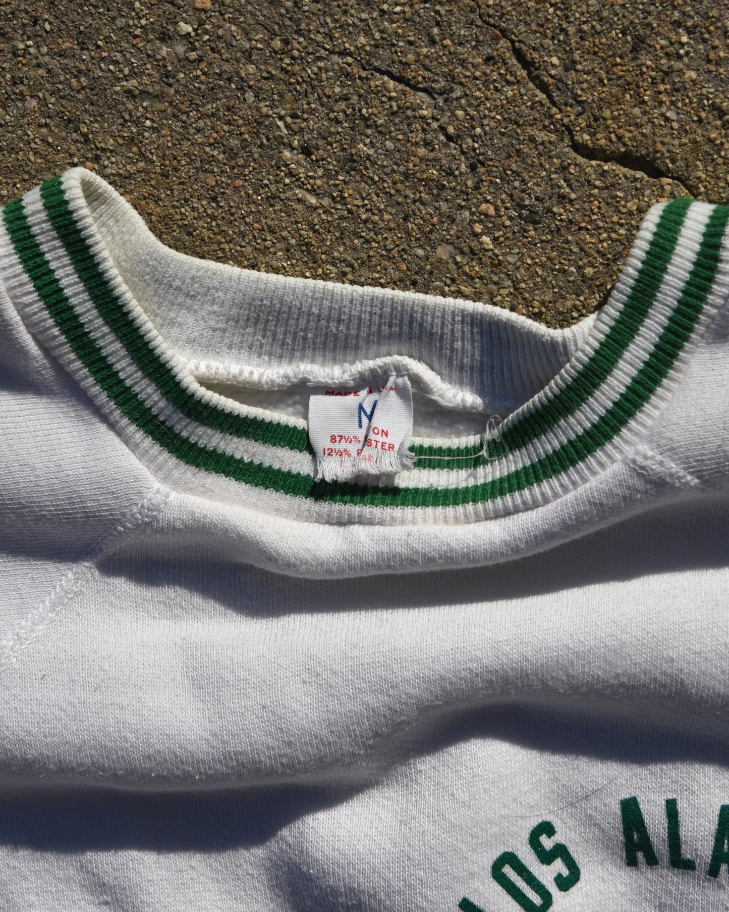 1950s Russell Southern Los Alamos Ringer Sweatshirt Medium