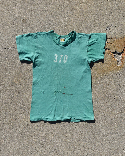 1970s Russell Athletic Tshirt - Faded Repaired