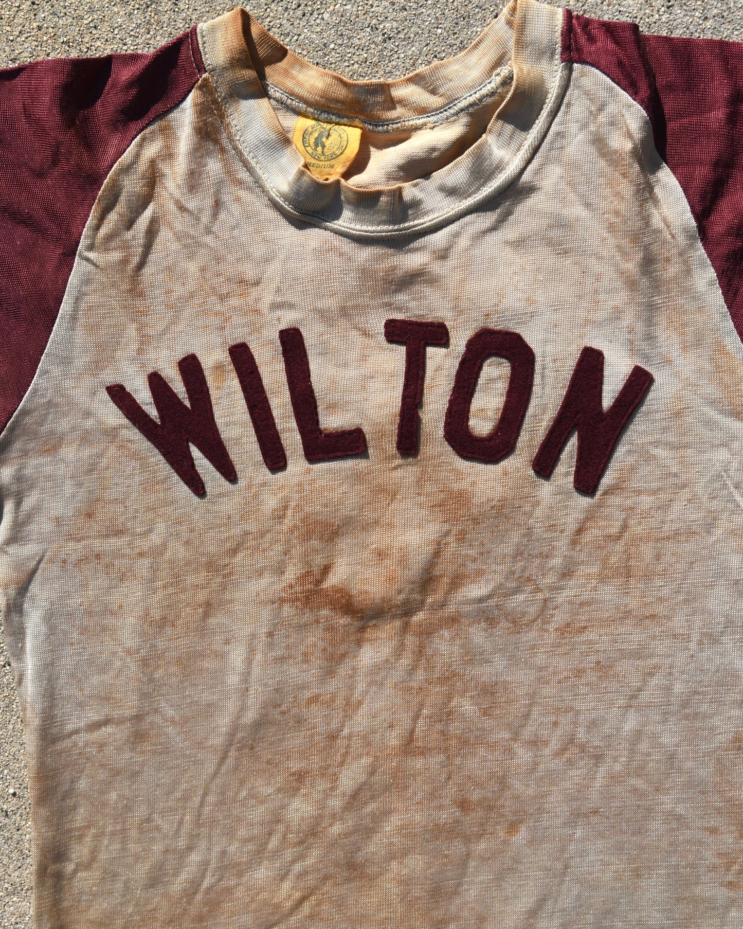 1940s Thrashed Durene Wilton Jersey