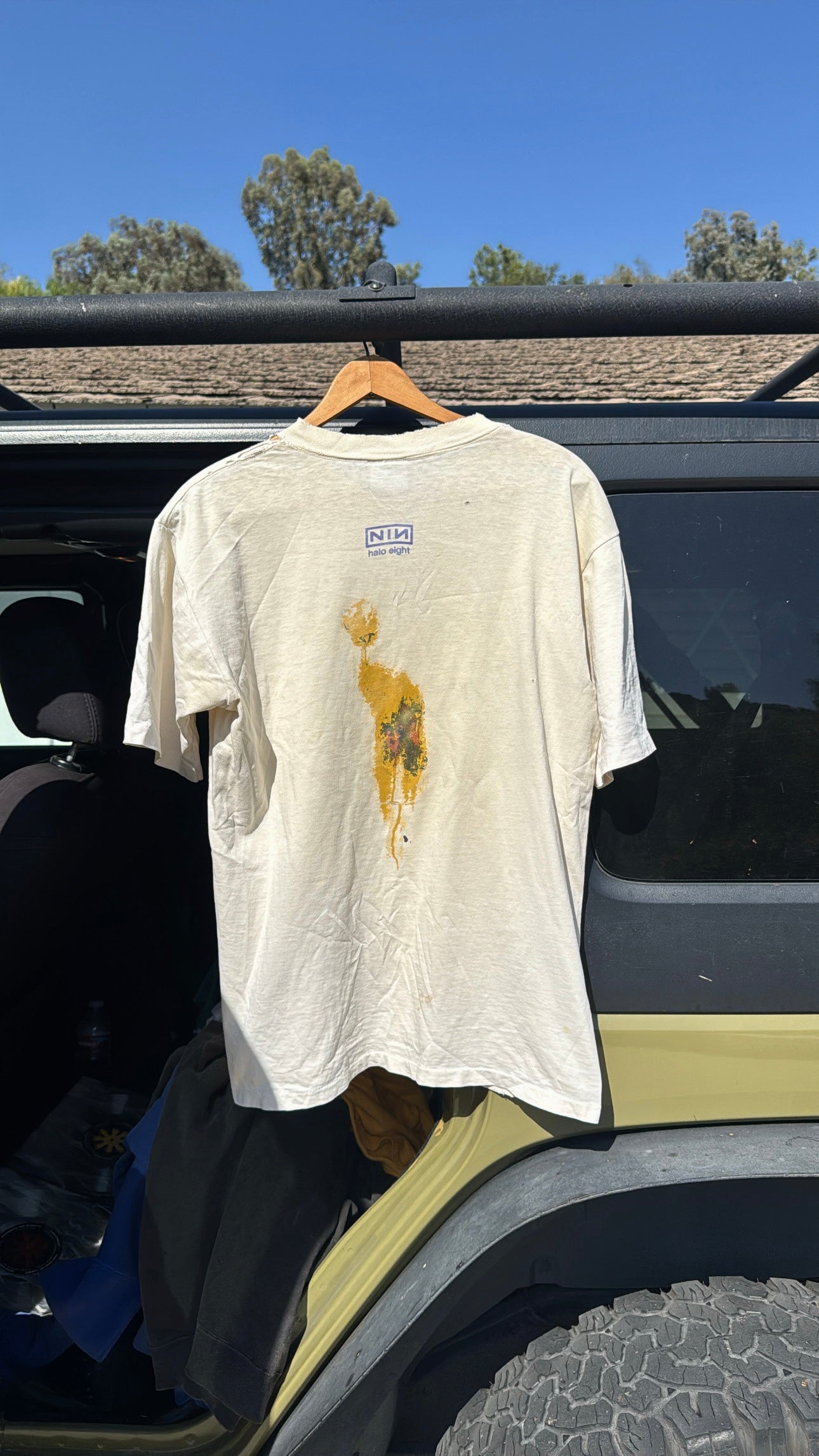 1994 Nine Inch Nails The Downward Spiral Band Tshirt