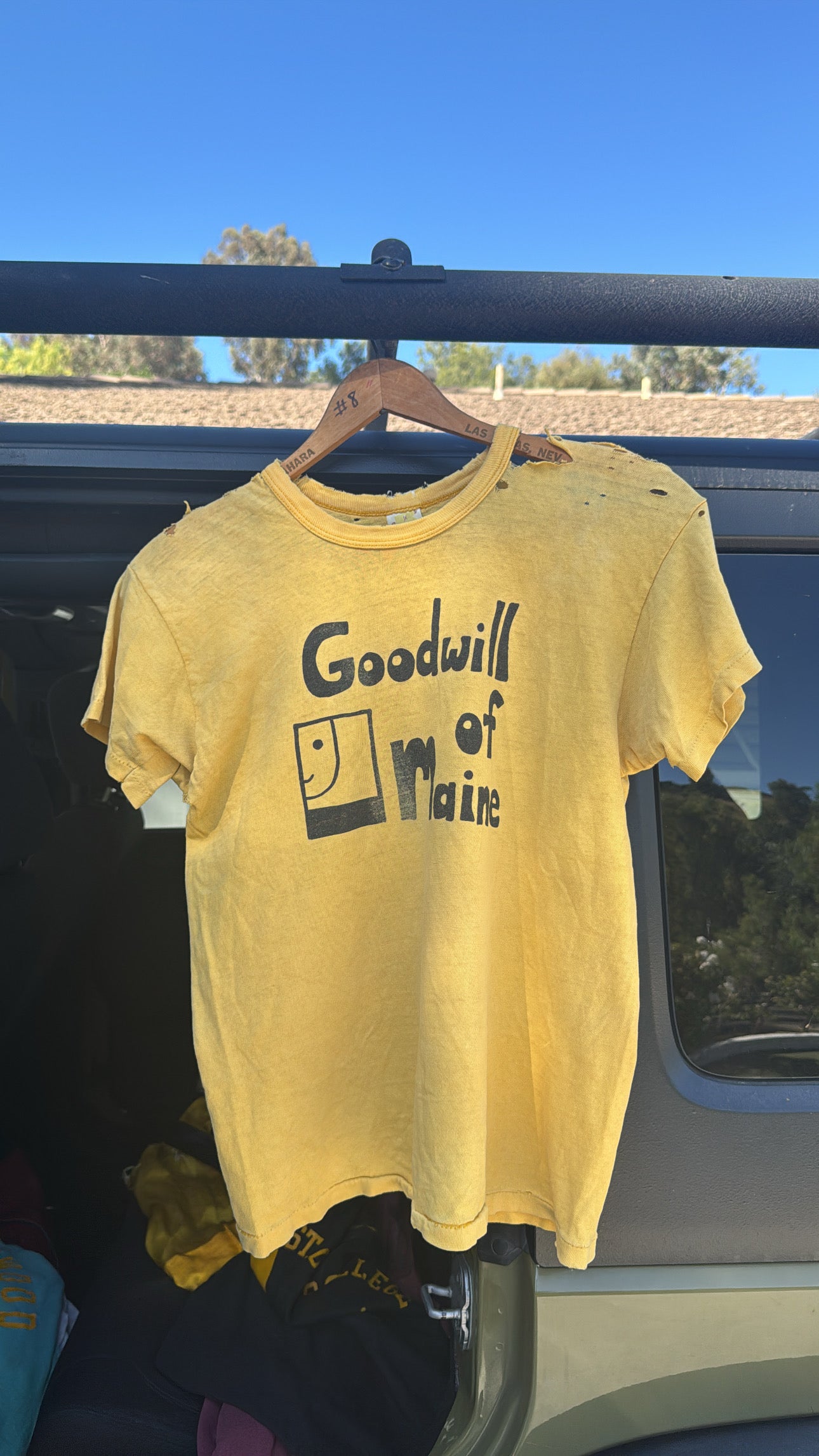 1970s Thrashed Goodwill of Maine Tshirt