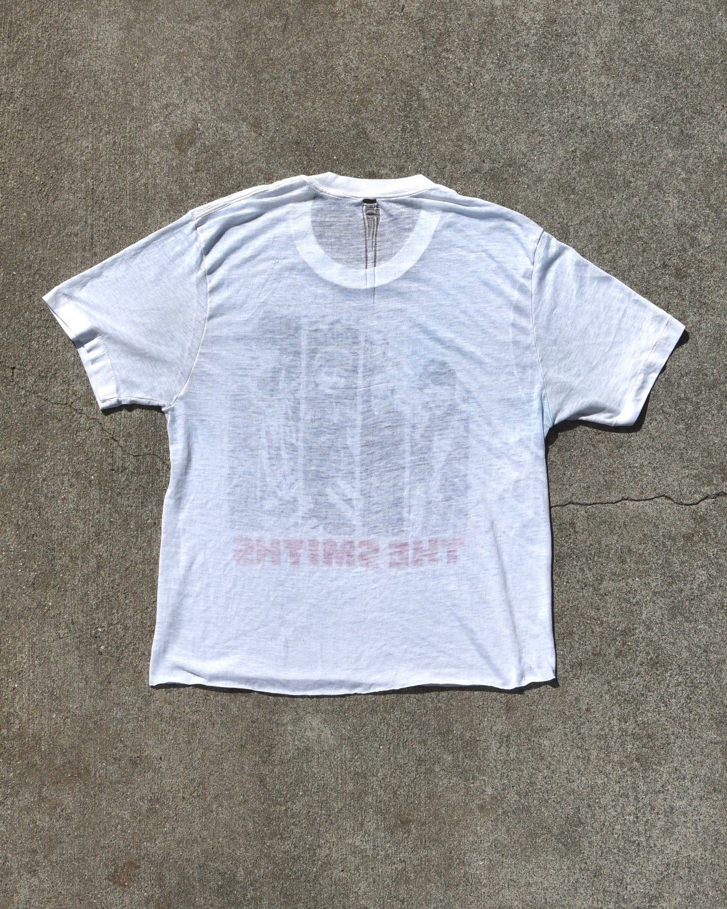 1980s Paper Thin The Smiths Band Tshirt