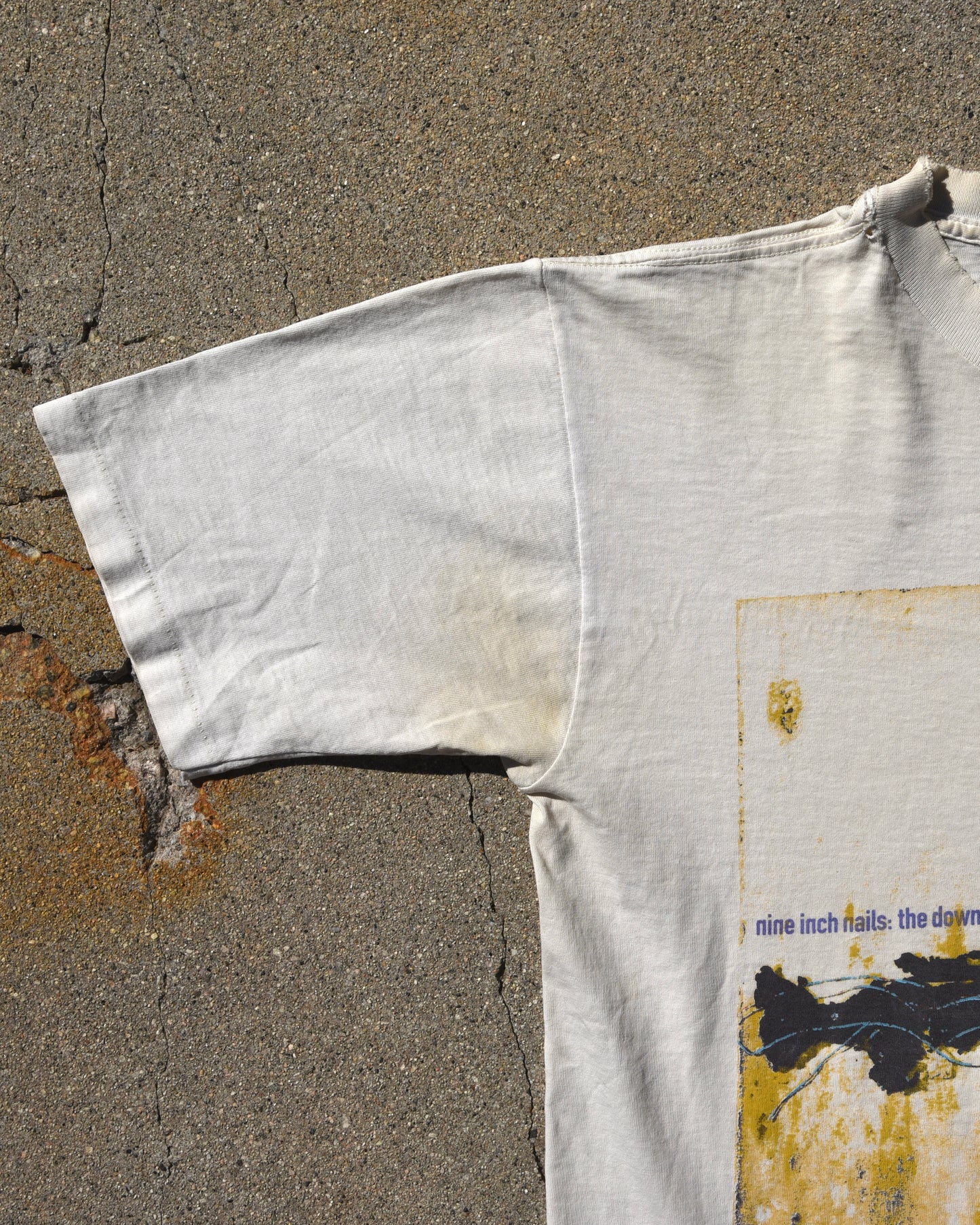 1994 Nine Inch Nails The Downward Spiral Band Tshirt