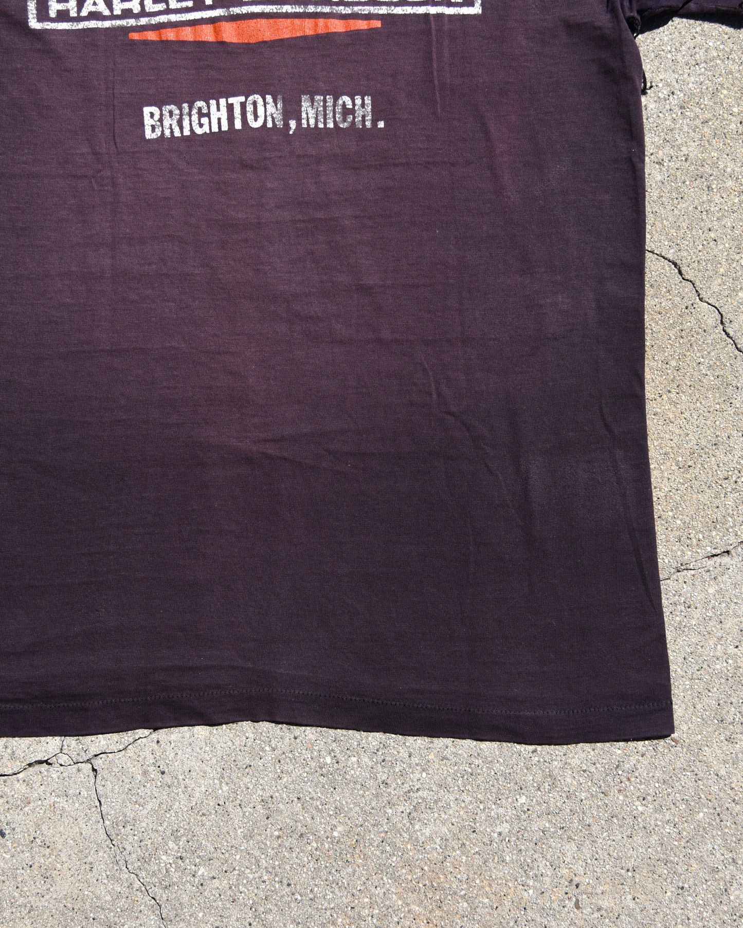 1970s Sun Faded It’s Hard To Be Humble Harley Tshirt