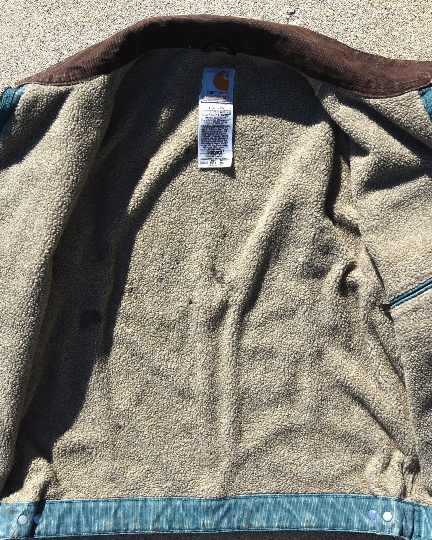 Carhartt Detroit Jacket WJ097 DTL Size Large