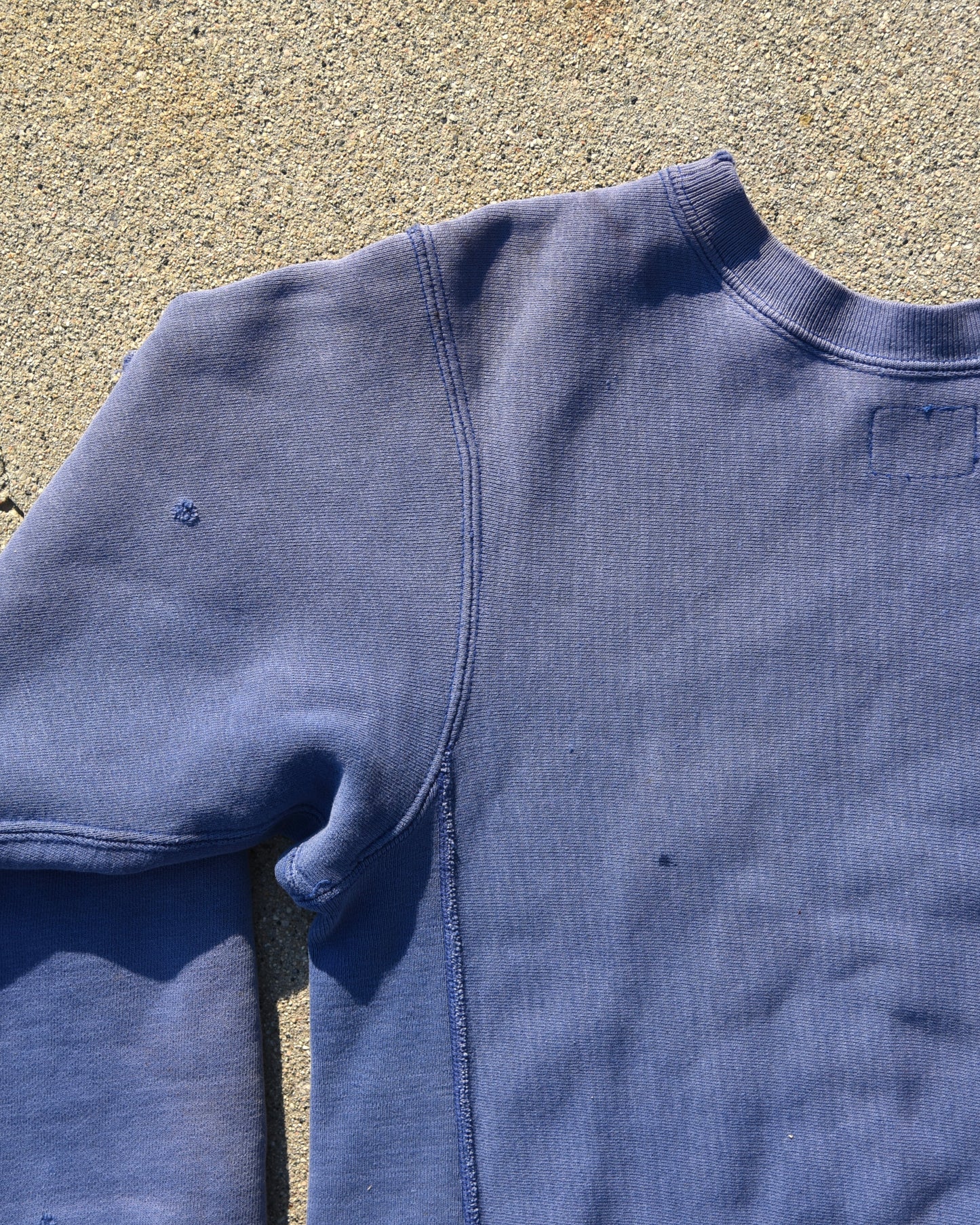 1960s High Point Track Champion Reverse Weave Expansion Gusset Sweatshirt