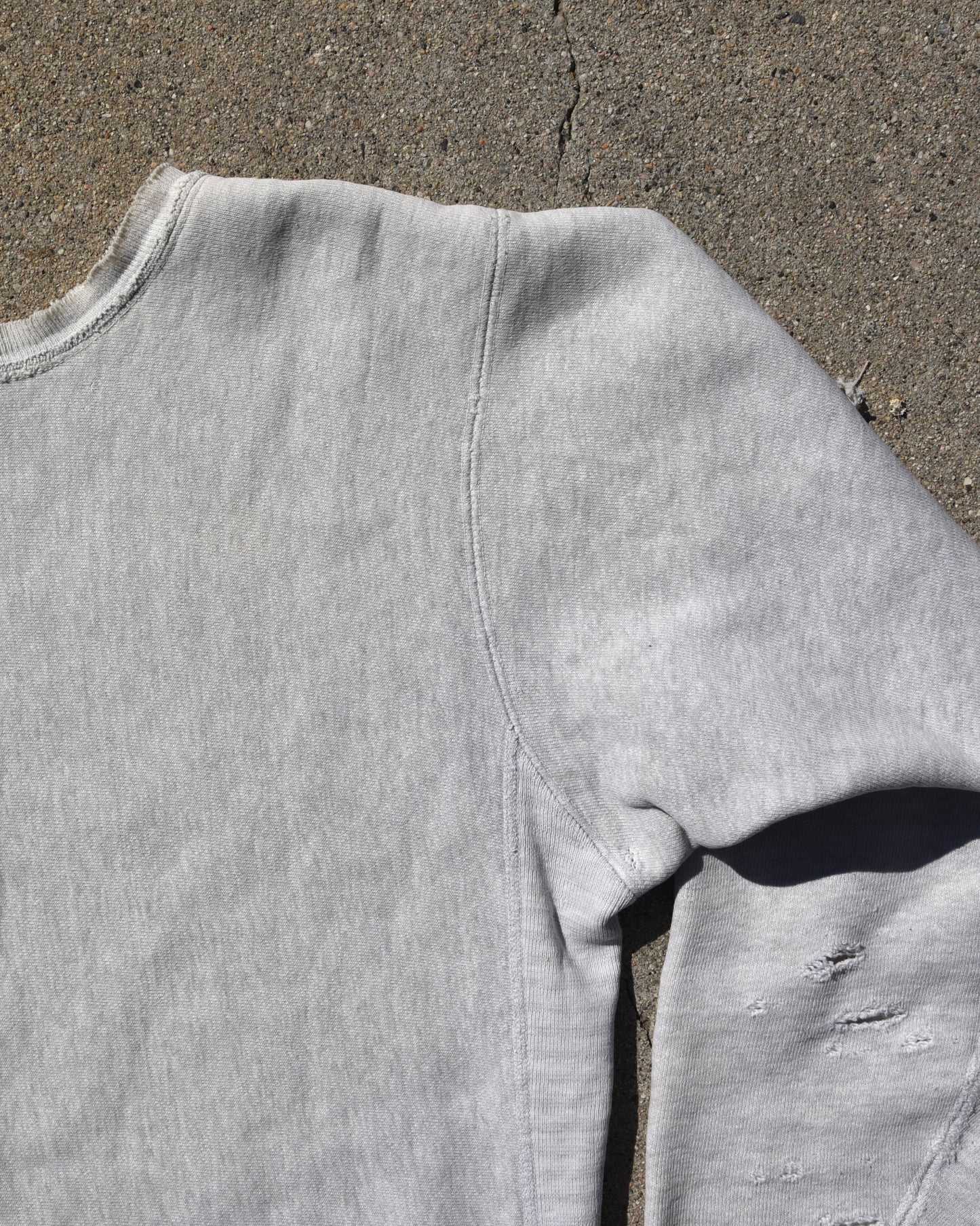 1960s Champion Reverse Weave “Expansion Gusset” LaSalle High School Track Sweatshirt