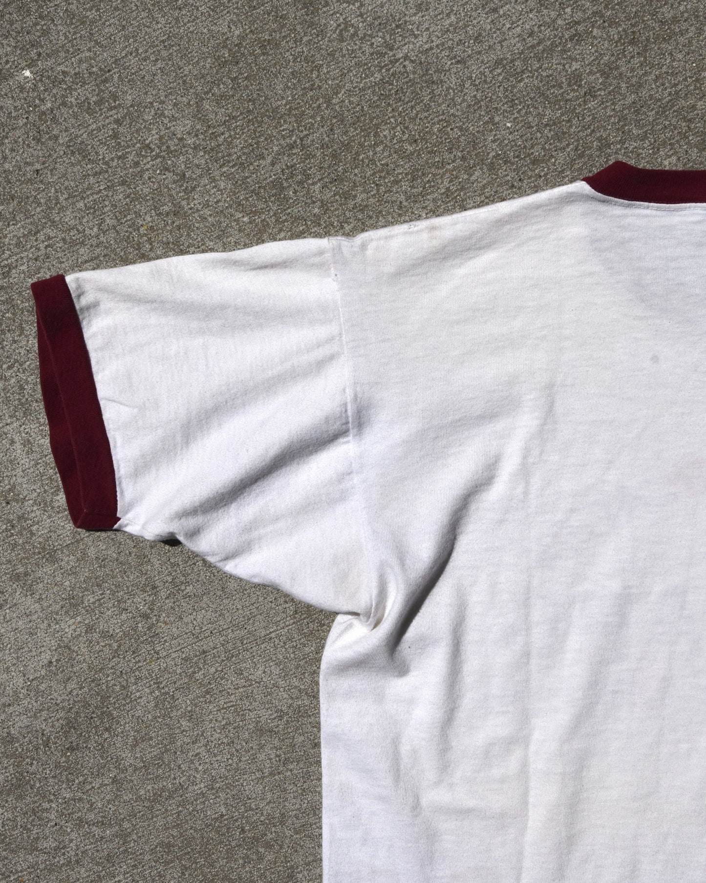 1960s Champion Physical Education Lifeguard Univ Of Oregon Ringer Tshirt