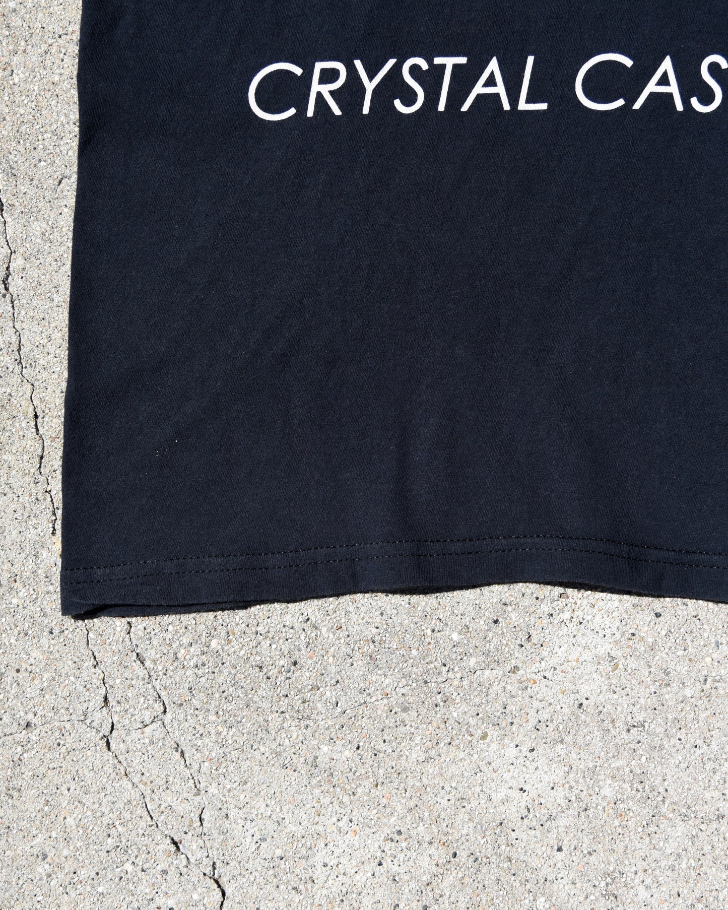 2013 Crystal Castles Sad Face Official Band Tshirt