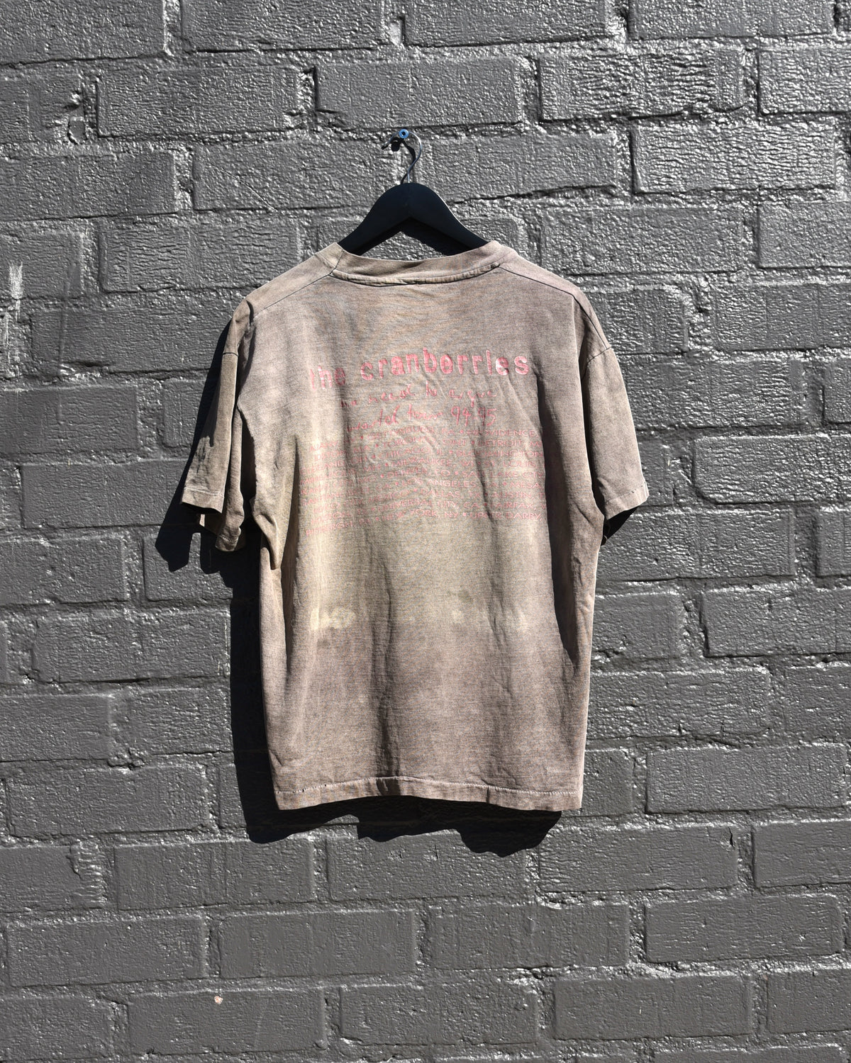 1994 Sun Faded The Cranberries No Need To Argue Tshirt