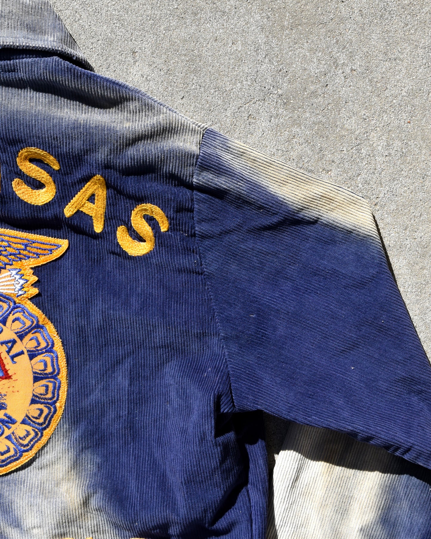 1970s Thrashed and Sun Faded FFA Jacket