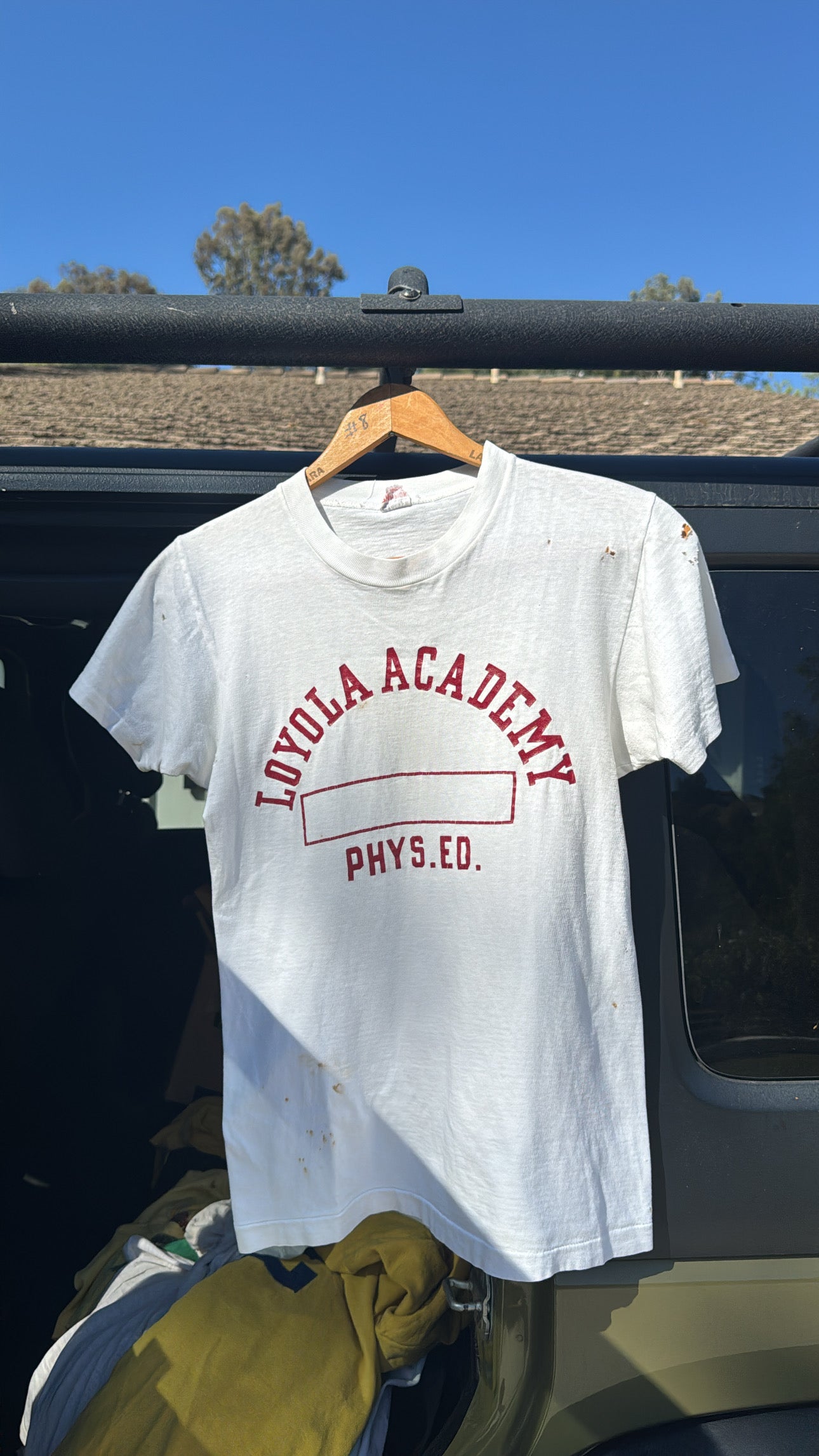 1950s Champion Loyola Academy Phys Ed Tshirt