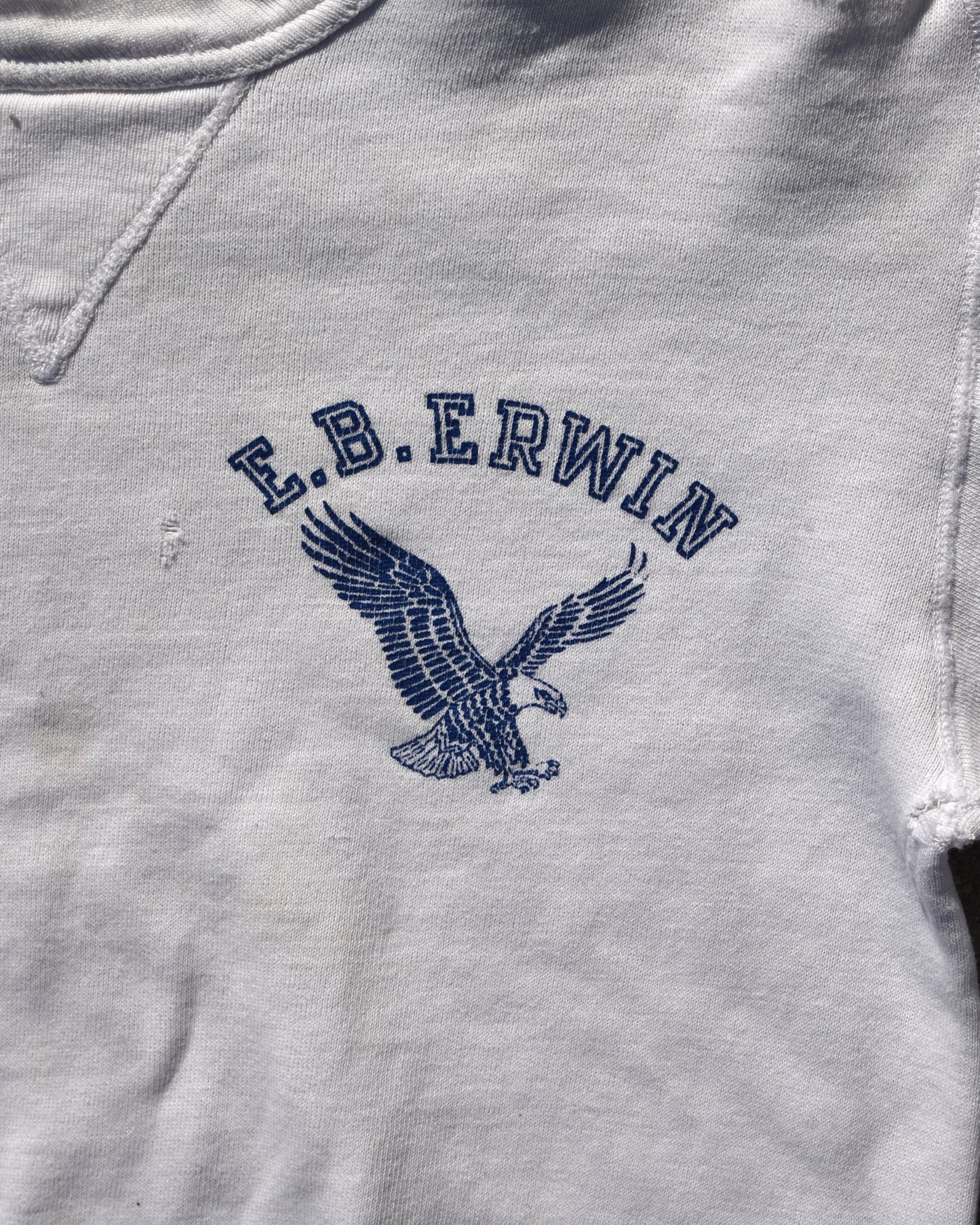 1950s Champion Running Man Single V E.B. Erwin Sweatshirt