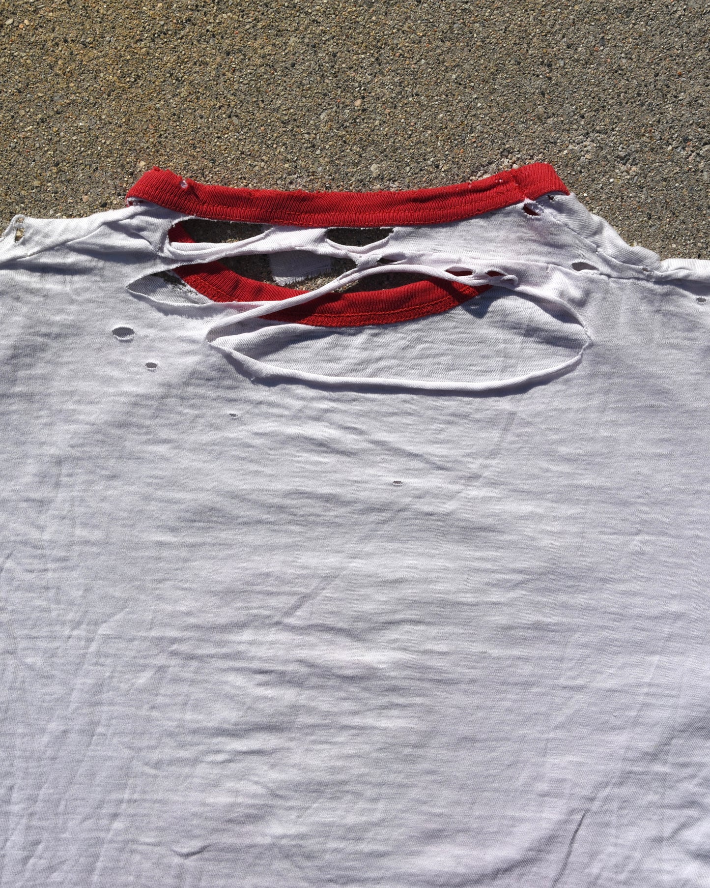 1970s Temple Concrete Canoe Crew Thrashed Tshirt