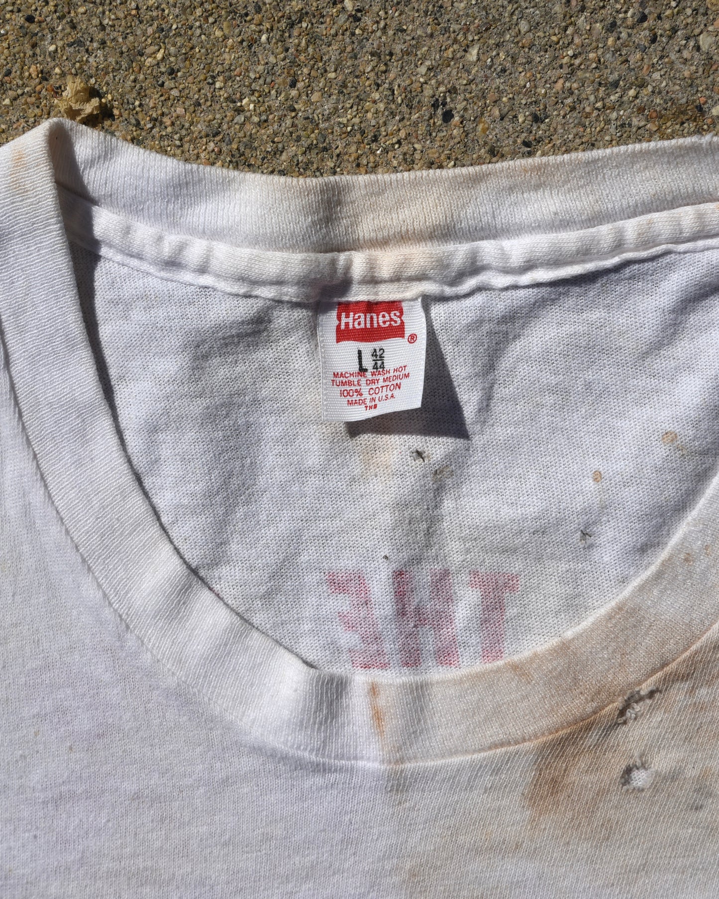 1970s Richardsons Cycle Shop Thrashed Tshirt