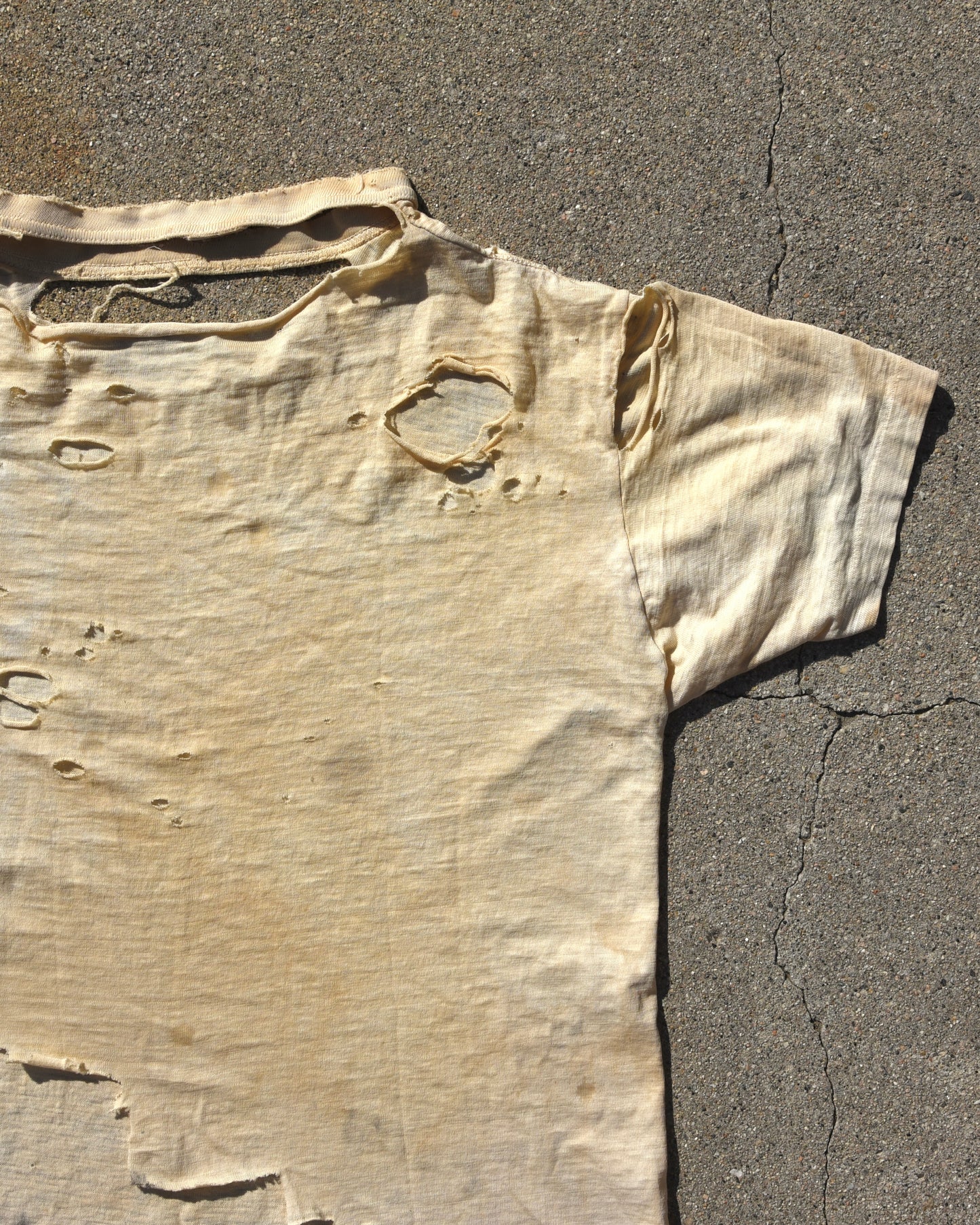 1950s Thrashed BVD Blank Tshirt