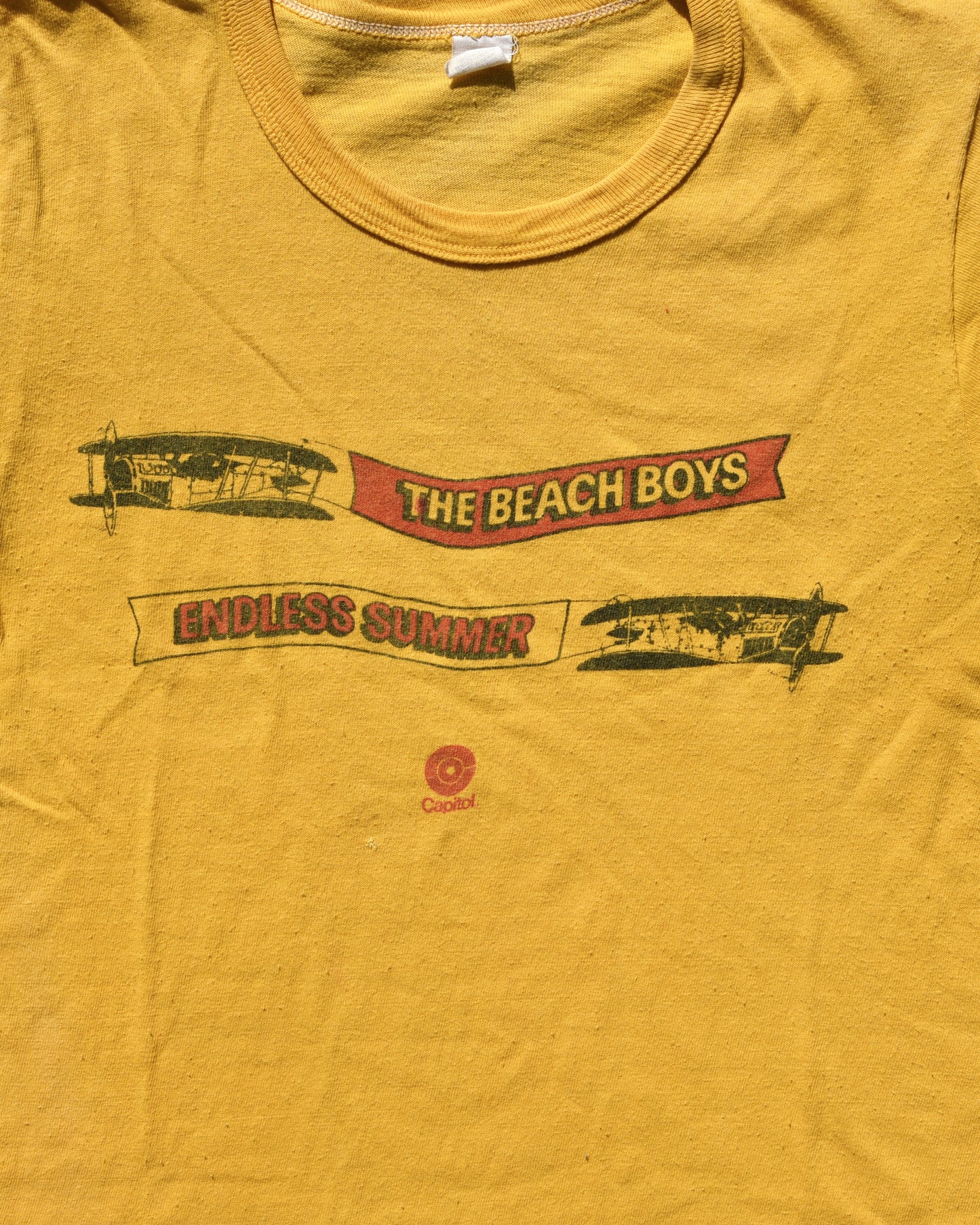 1970s The Beach Boys Endless Summer Capitol Records Tshirt