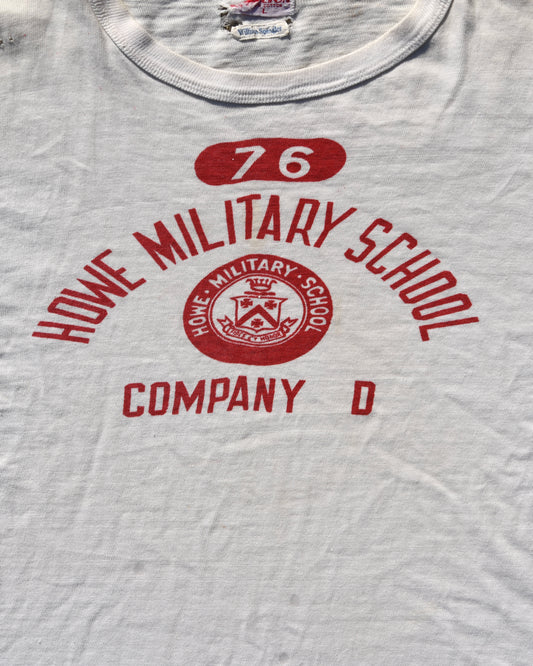 1950s Howe Military School Water Print Tshirt