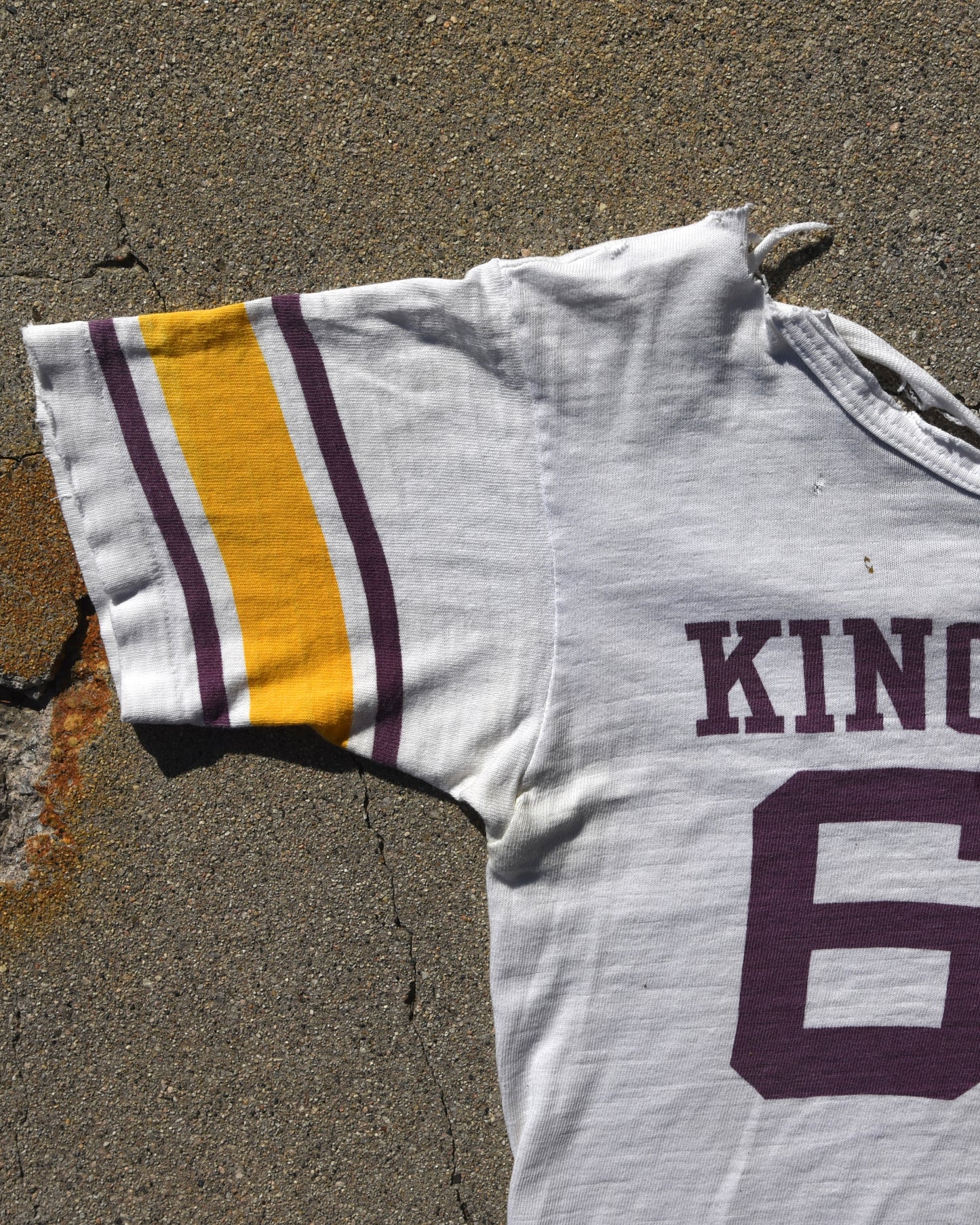 1950s Thrashed Kingsbury Football Jersey
