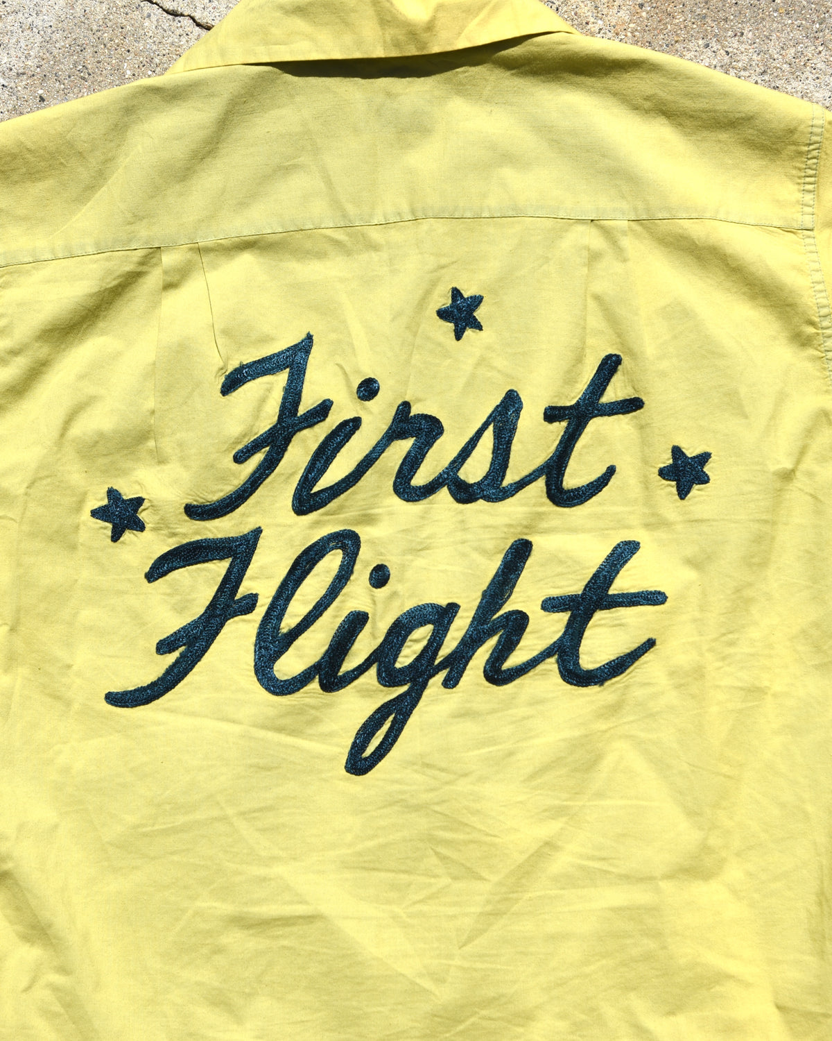 1950s Chainstitched First Flight Bowling Shirt
