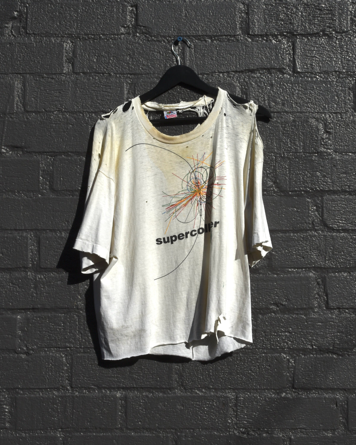 1980s Thrashed Supercollider Tshirt