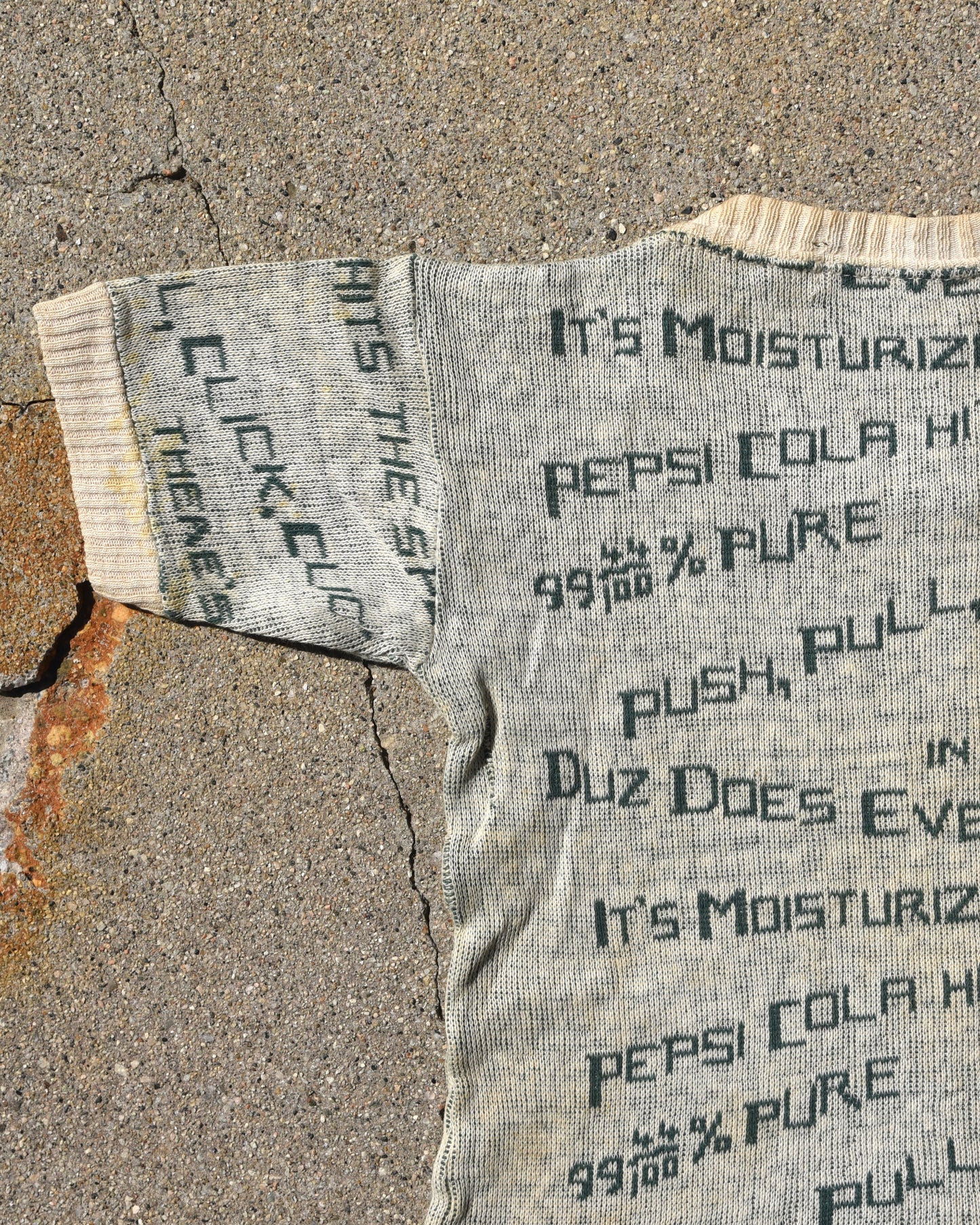 1950s Advertisement Knit Tshirt