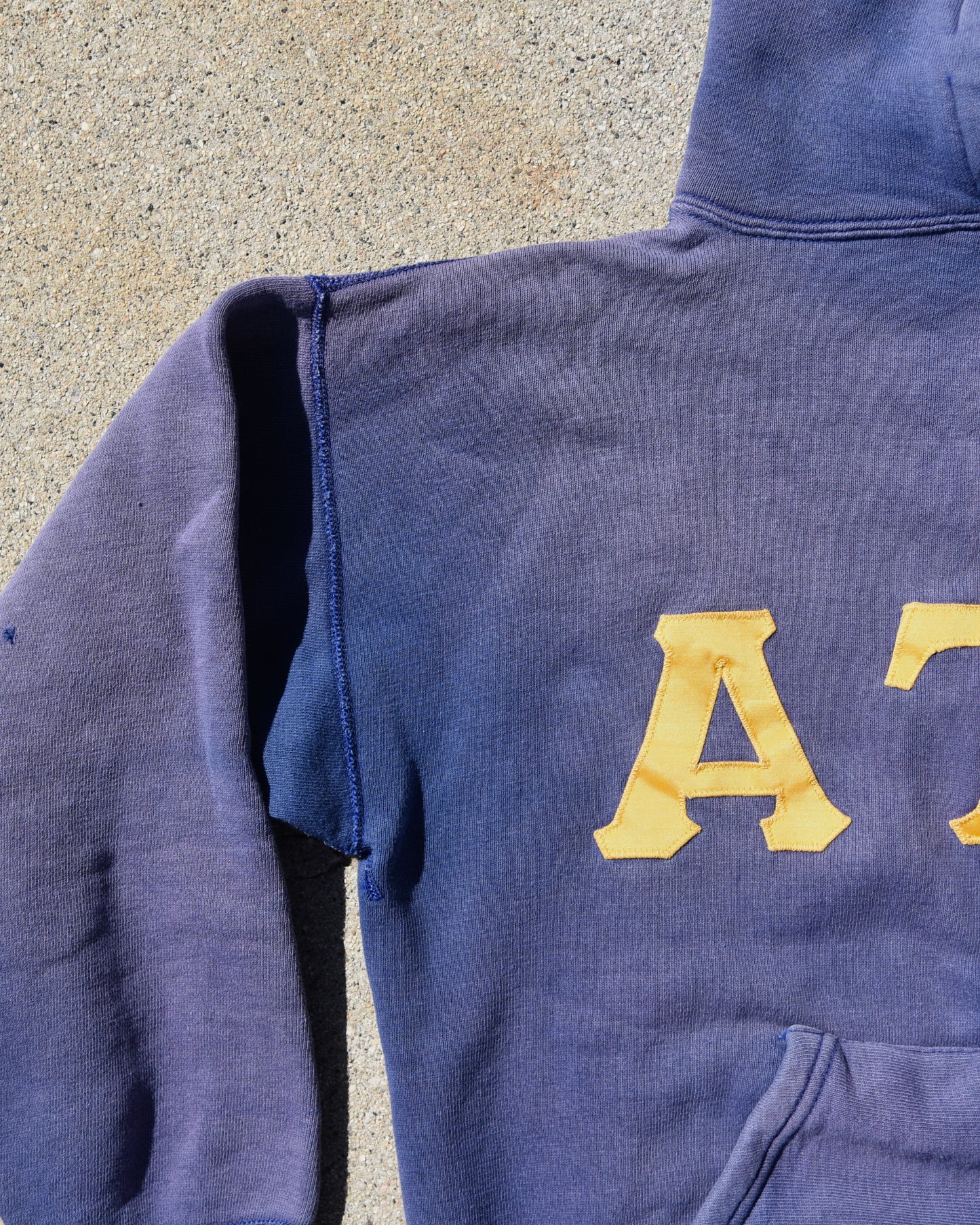 1950s Sun Faded Fraternity Hoodie
