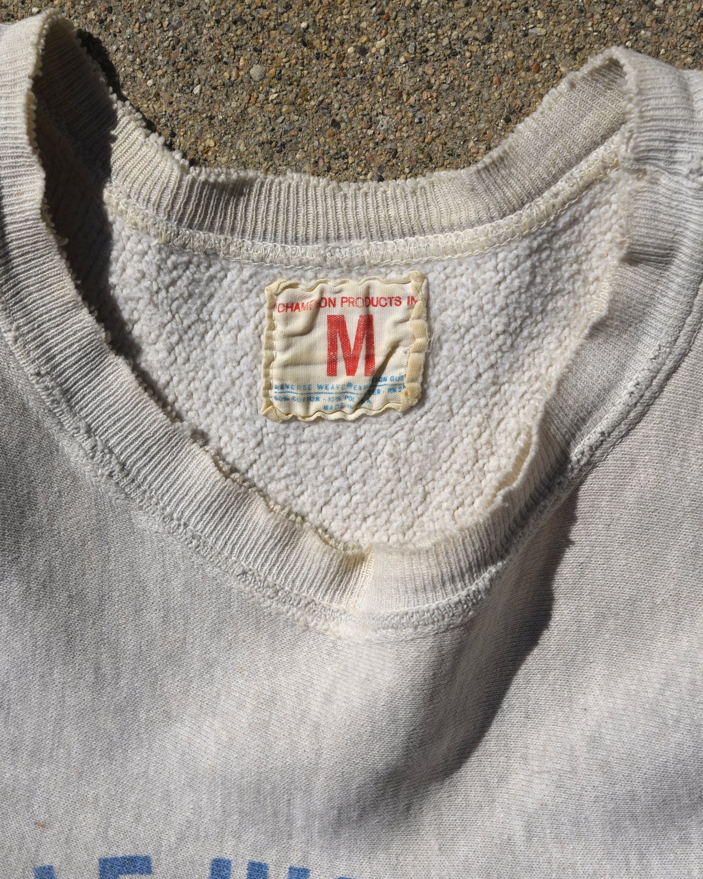 1960s Champion Reverse Weave “Expansion Gusset” LaSalle High School Track Sweatshirt