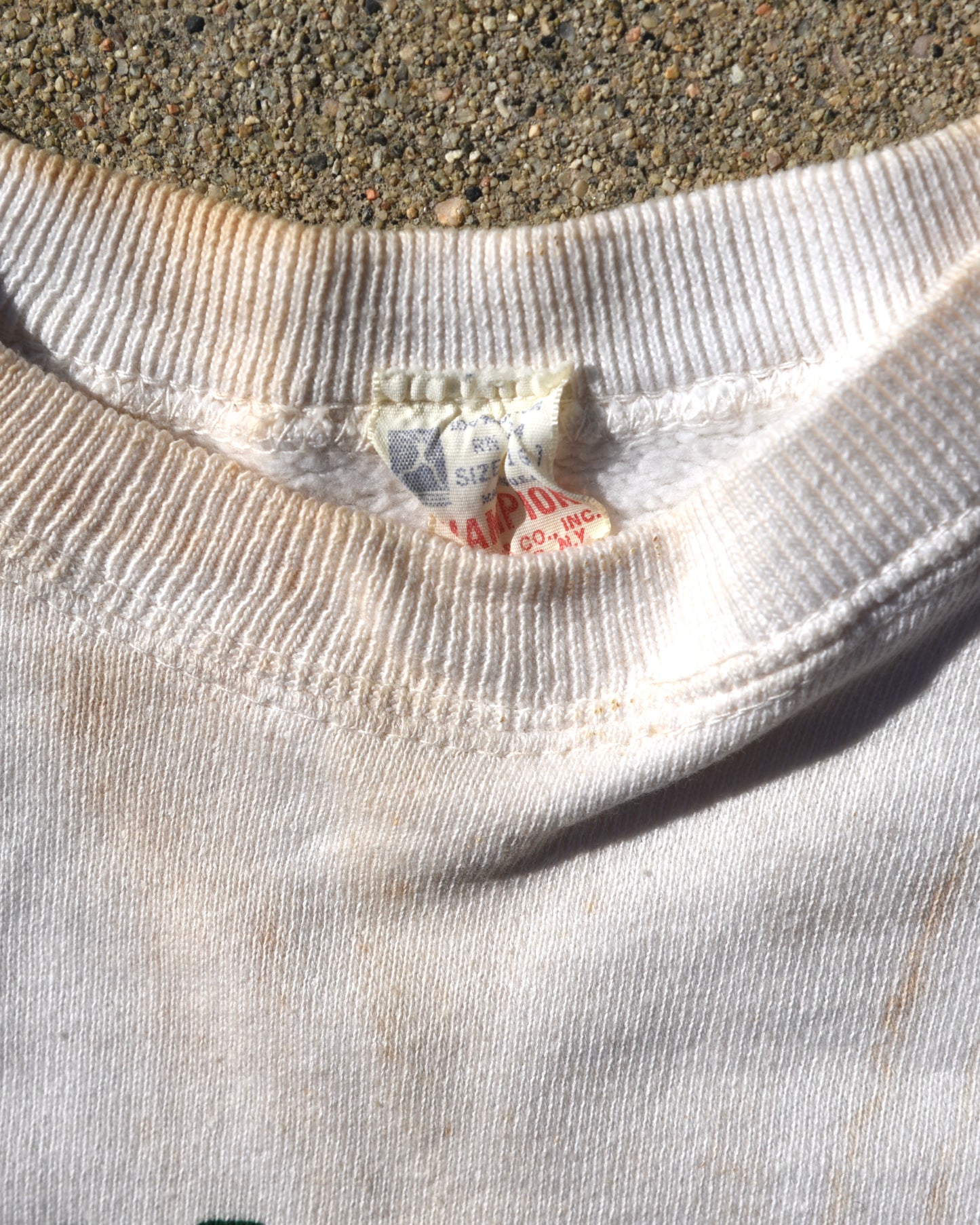 1950s Champion Running Man Farm Hill Sweatshirt - Women’s