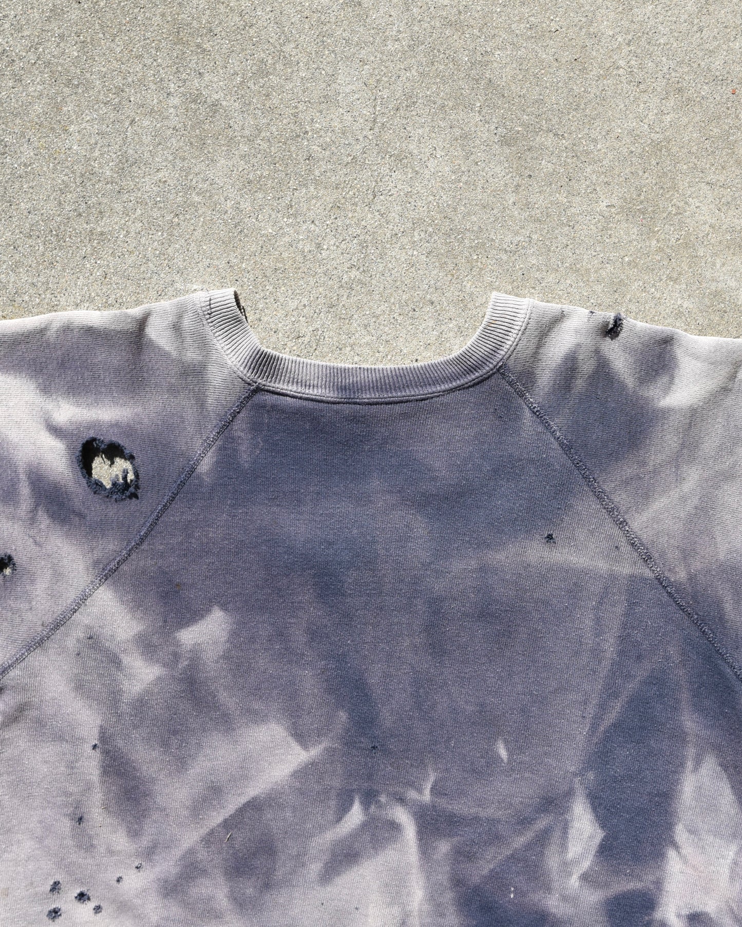 Vintage Thrashed and Sun Faded 1960s S/S Sweatshirt