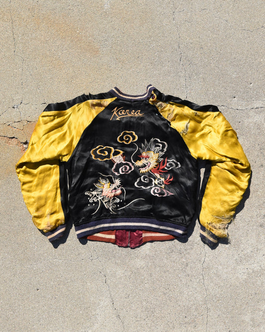 1950s Korea Sukajan Souvenir Reversible Jacket