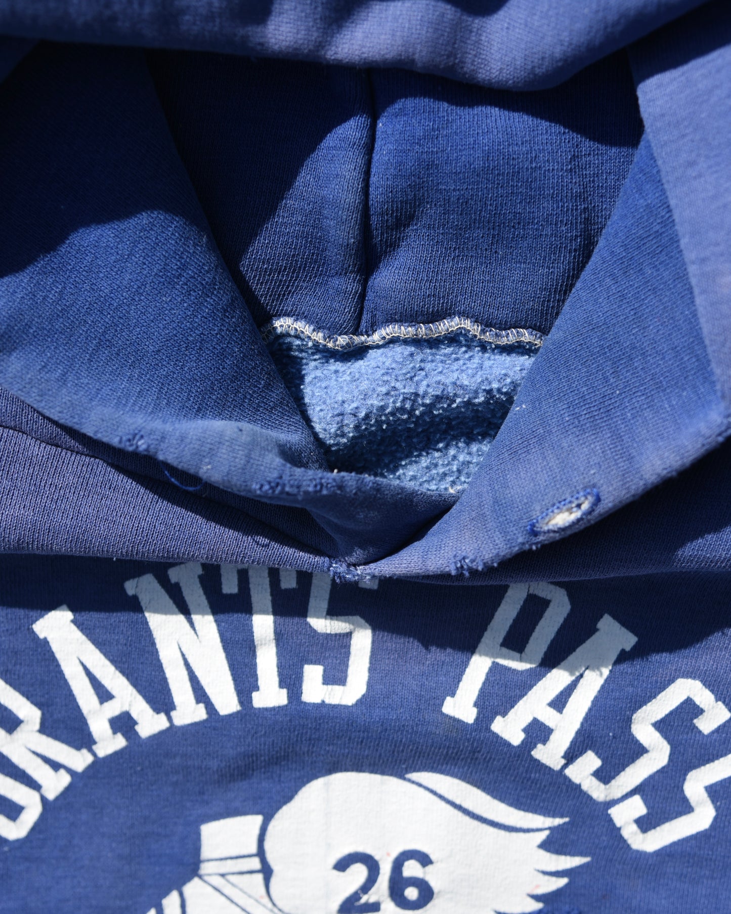 1960s Sun Faded Grants Pass Girls Track Hoodie