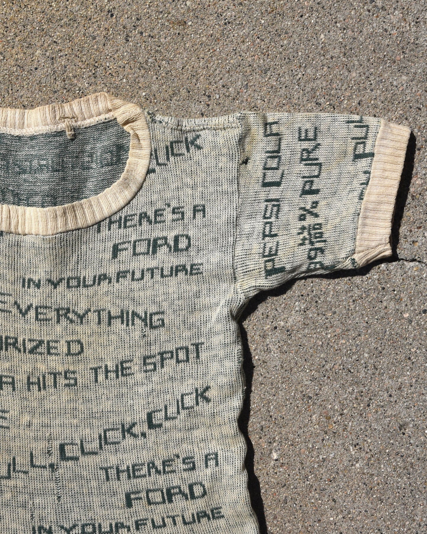 1950s Advertisement Knit Tshirt