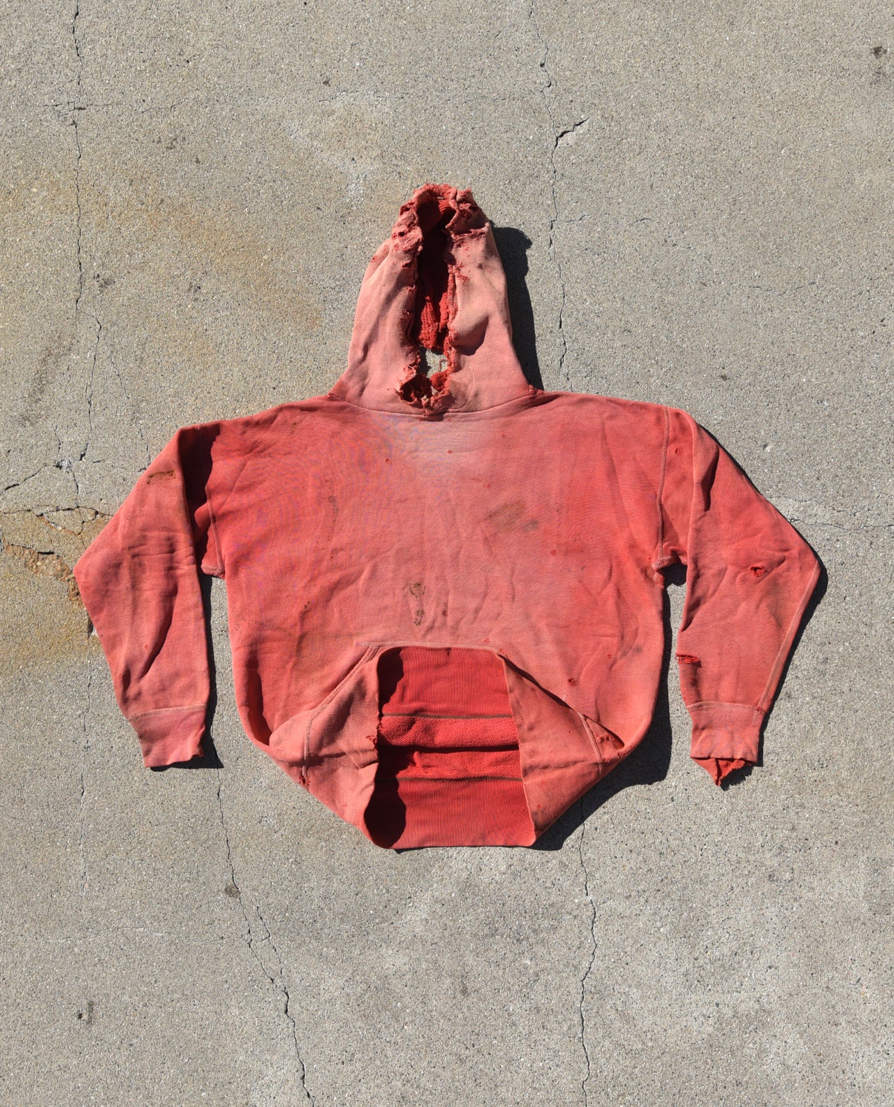 1950s Thrashed and Sun Faded Hoodie