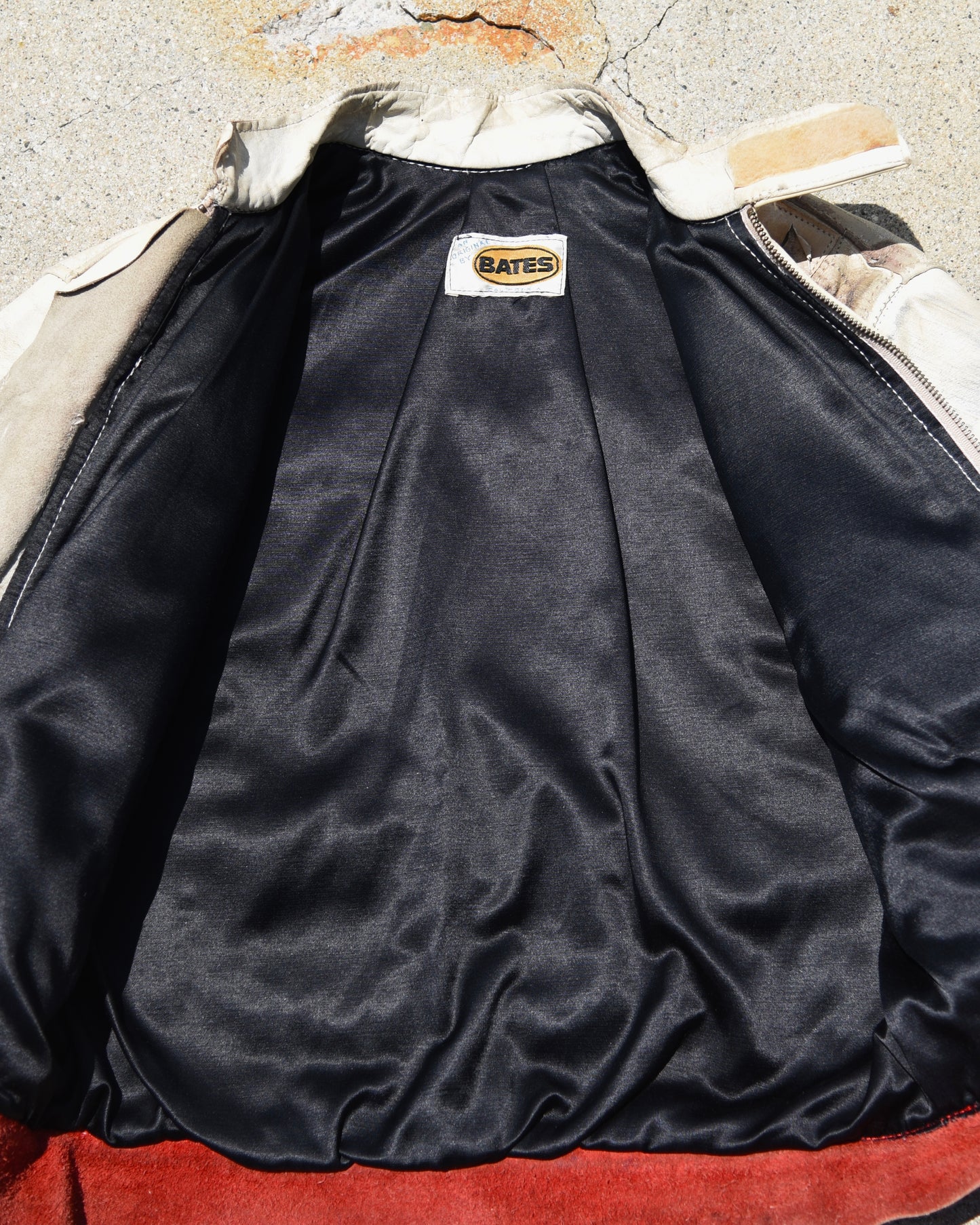 1970s Bates x Schmidt Cycle Suzuki Motorcycle Racing Jacket