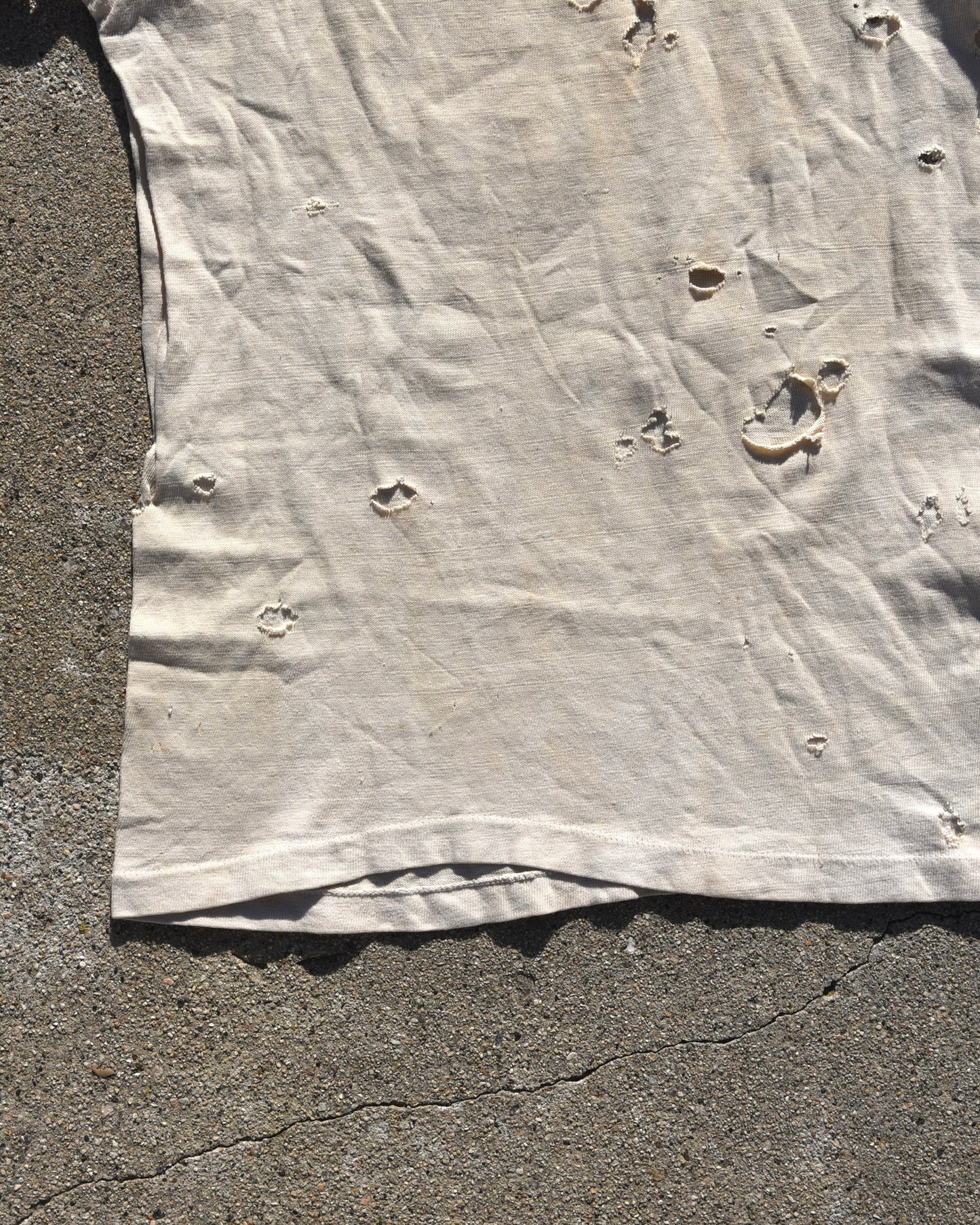1950s Thrashed Celeste Phys Ed Tshirt