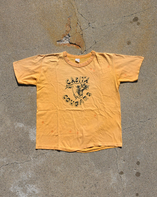 1970s Sun Faded Casita Cougars Tshirt