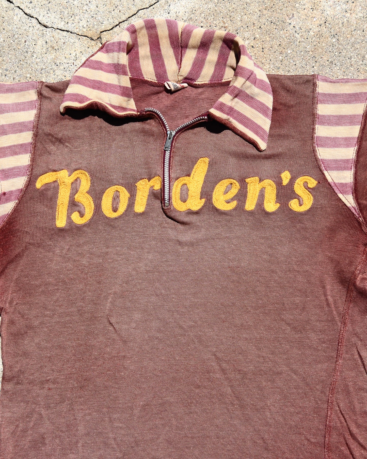 1950s Sun Faded Borden’s Durene Jersey