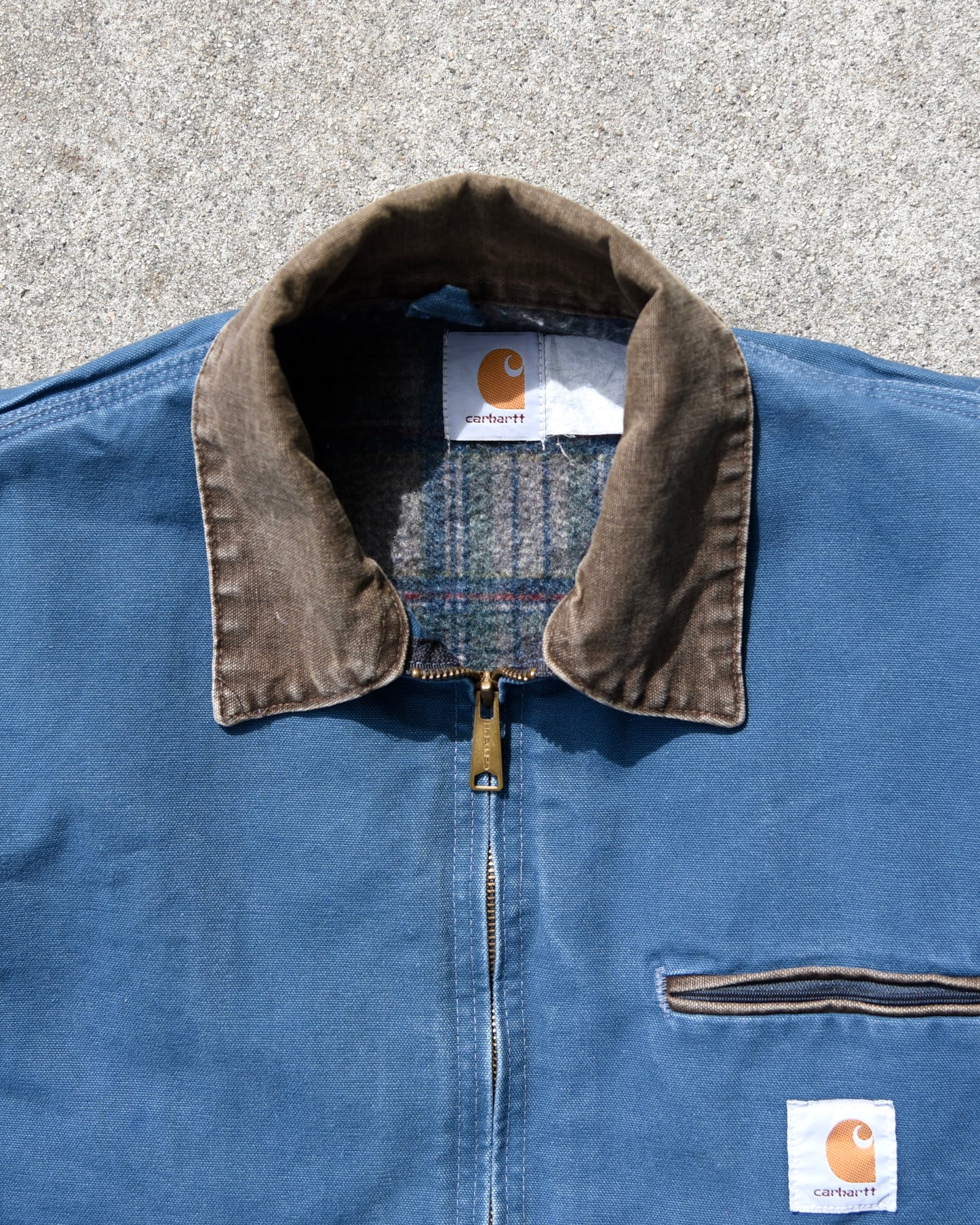 Carhartt JB1215 Carbon Blue Detroit Jacket
