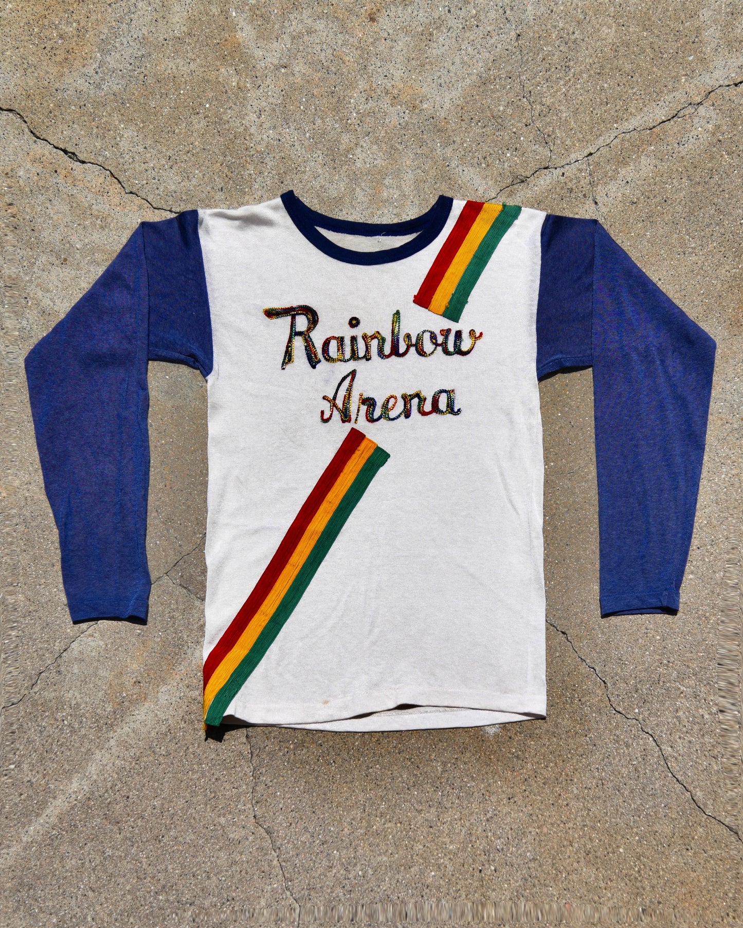 1950s Rainbow Arena Durene Jersey