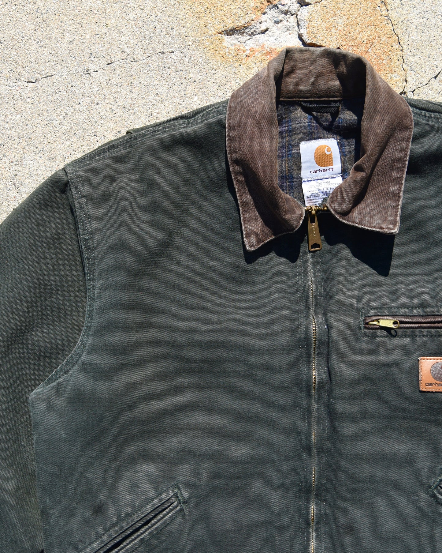 Carhartt J97 MOS Moss Green Detroit Jacket