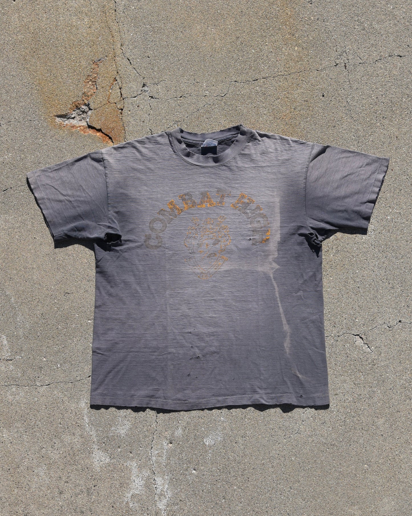 1980s Sun Faded Combat High Tshirt