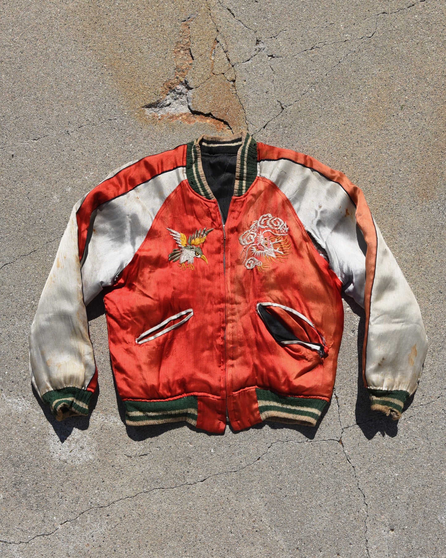 1950s Japanese Sukajan Reversible Jacket