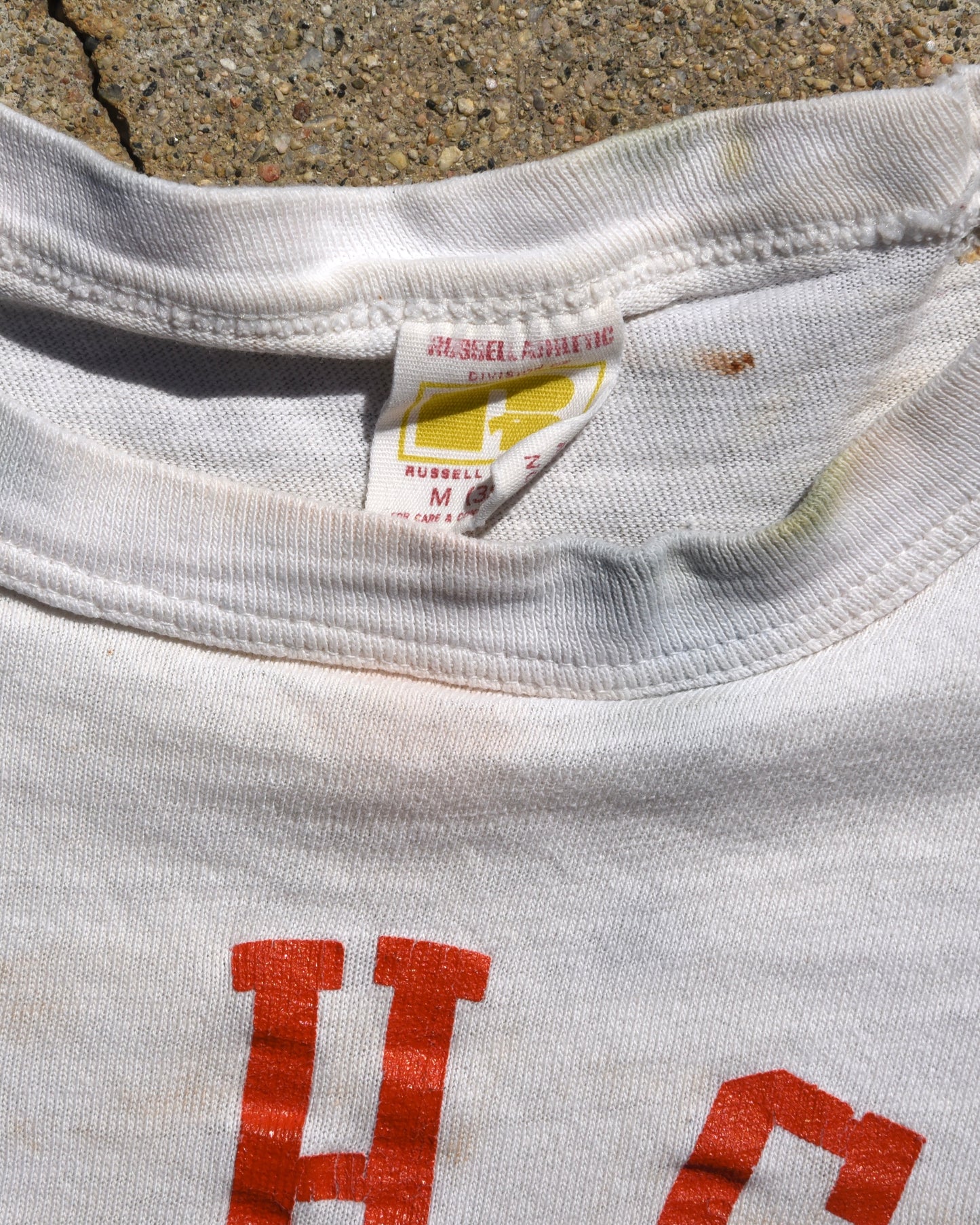 1970s CHS Football Cropped Tshirt