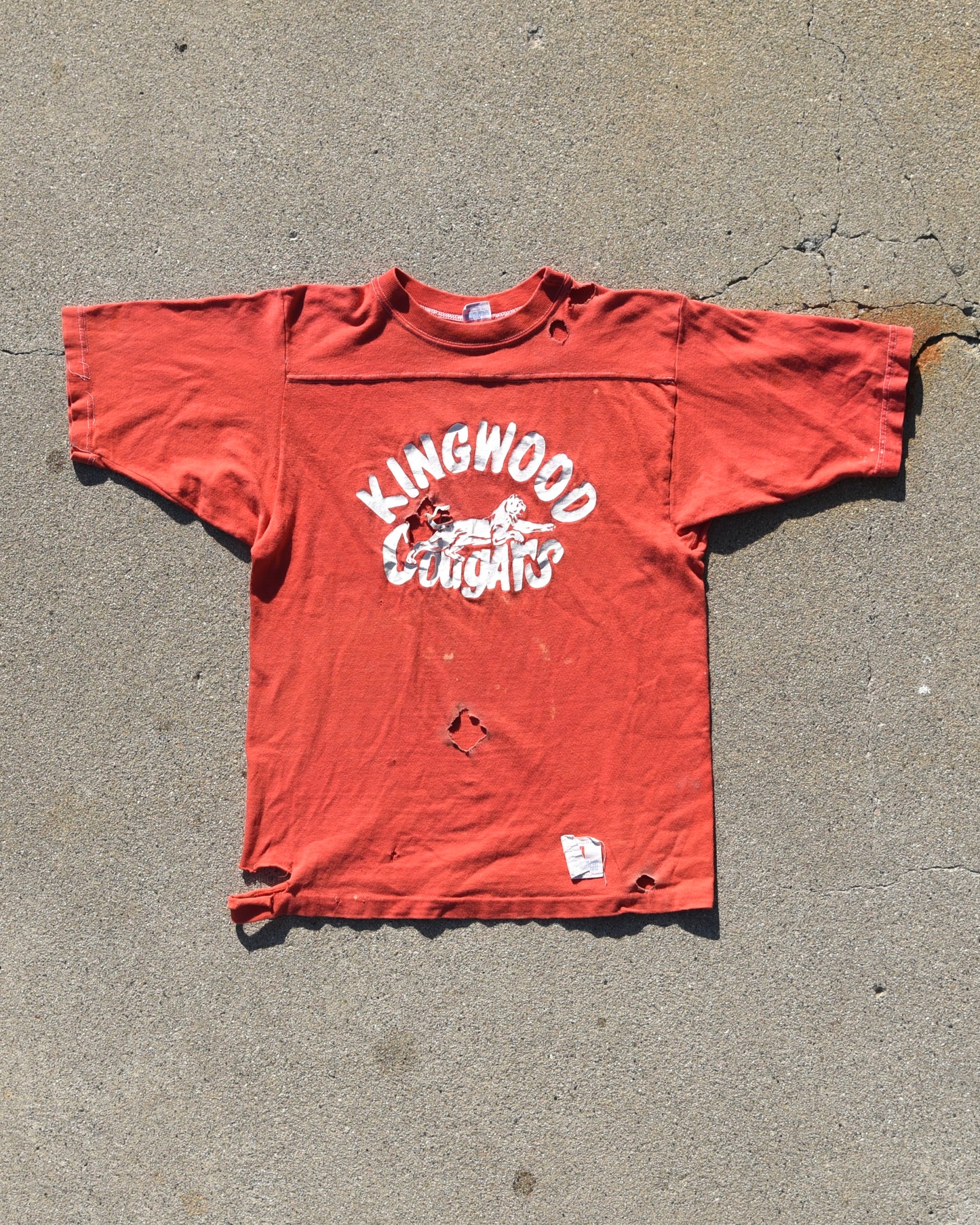 1970s Champion Kingwood Cougars Football Jersey