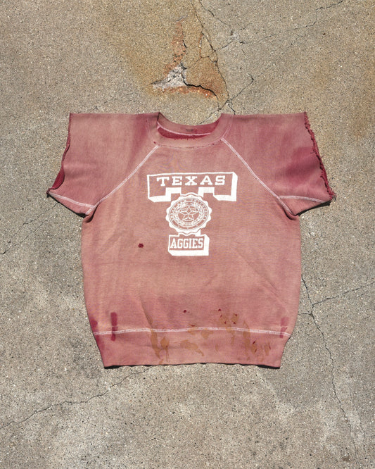 1960s Sun Faded Texas Aggies Sweatshirt