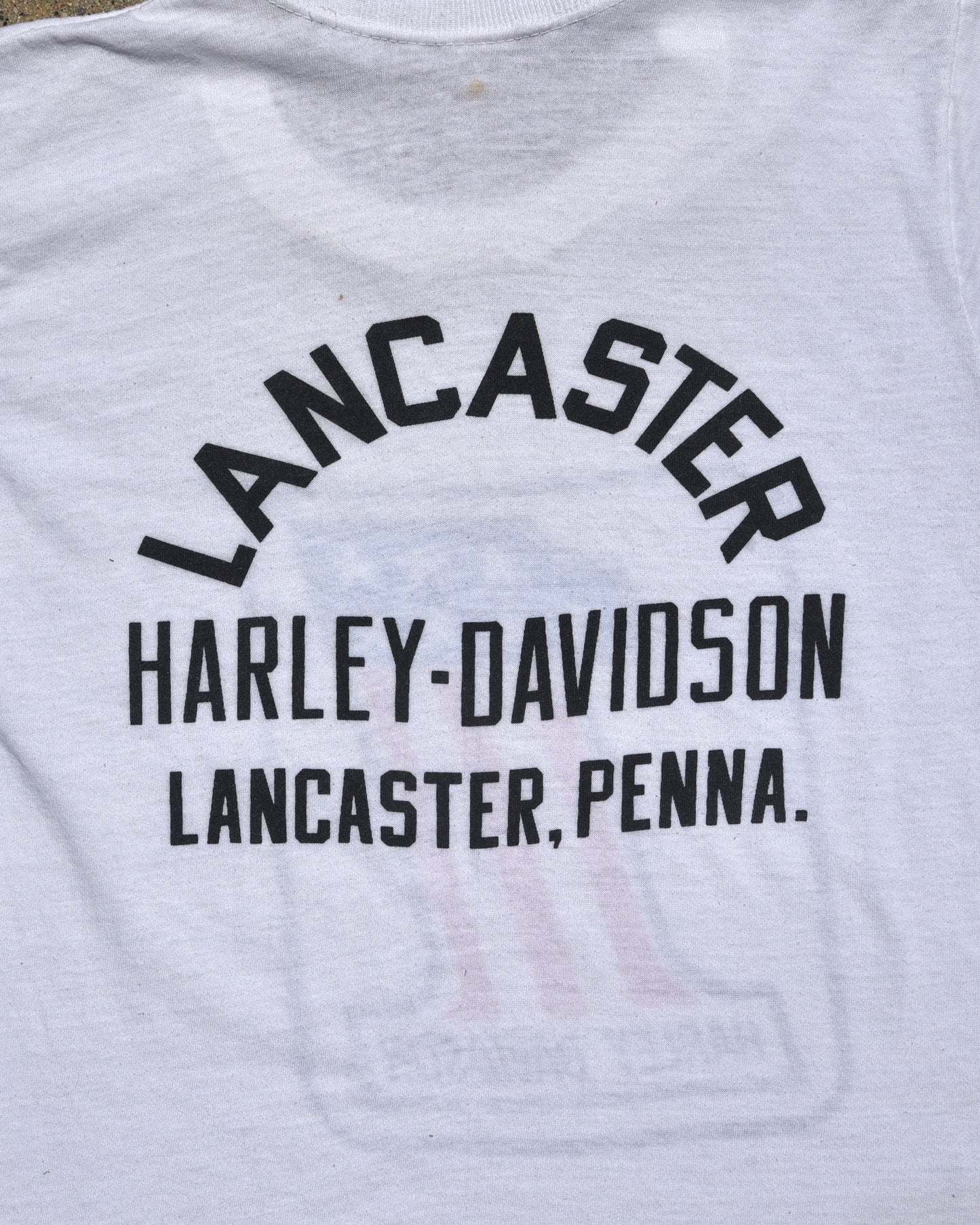 1970s Harley Davidson Lancaster Tshirt
