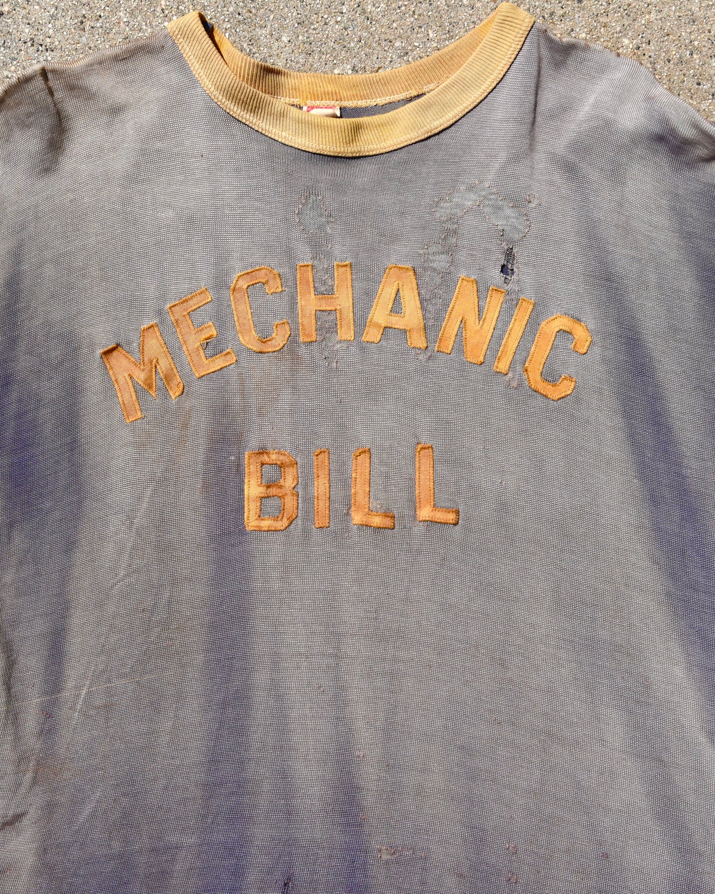 1950s Sun Faded Mechanic Bill Jersey