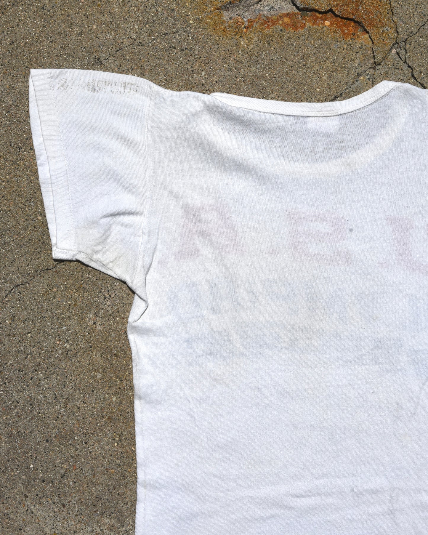 1960s USA Olympiad Tshirt - Worn & Signed by Jerry Armstrong